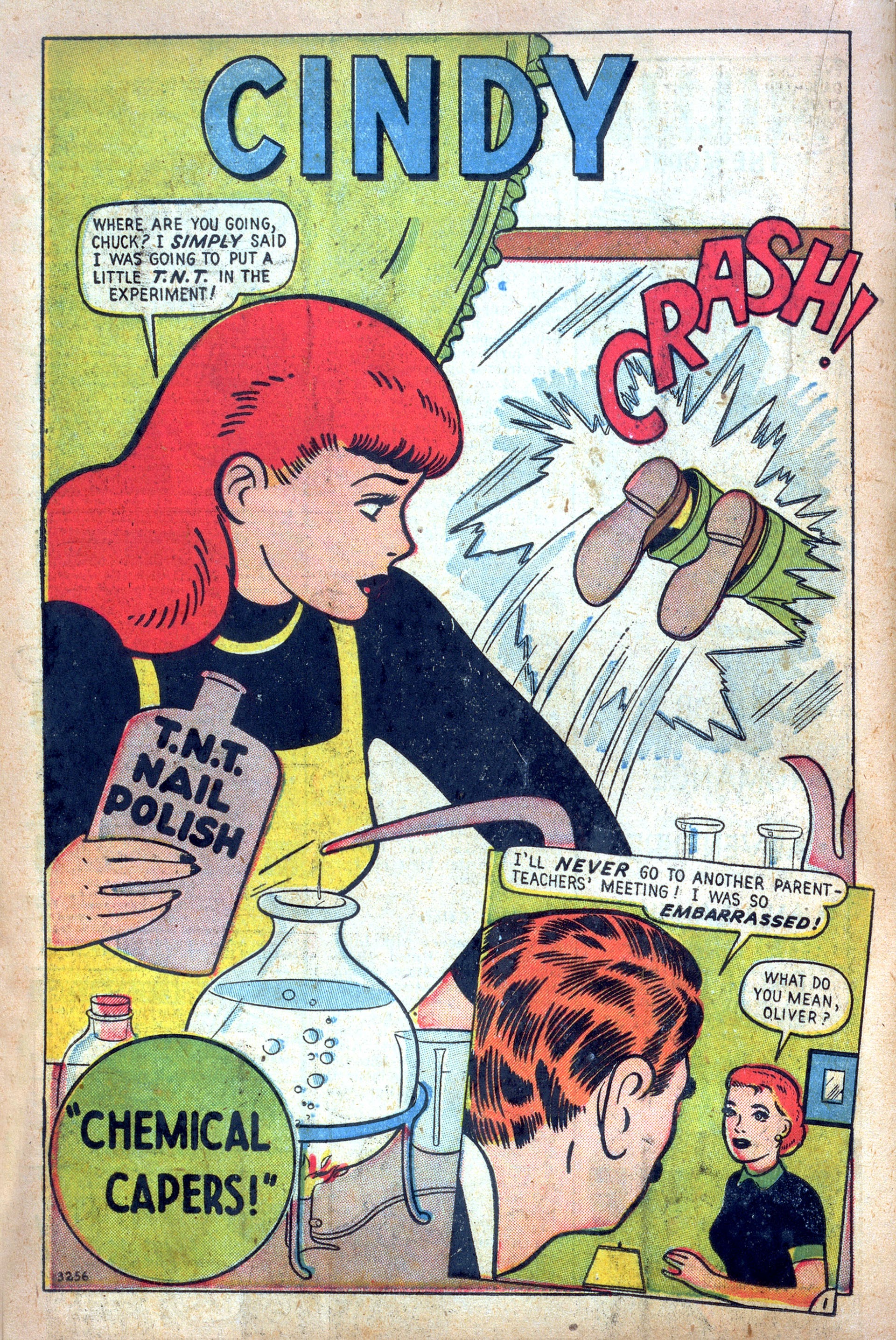 Read online Mitzi's Boy Friend comic -  Issue #6 - 22