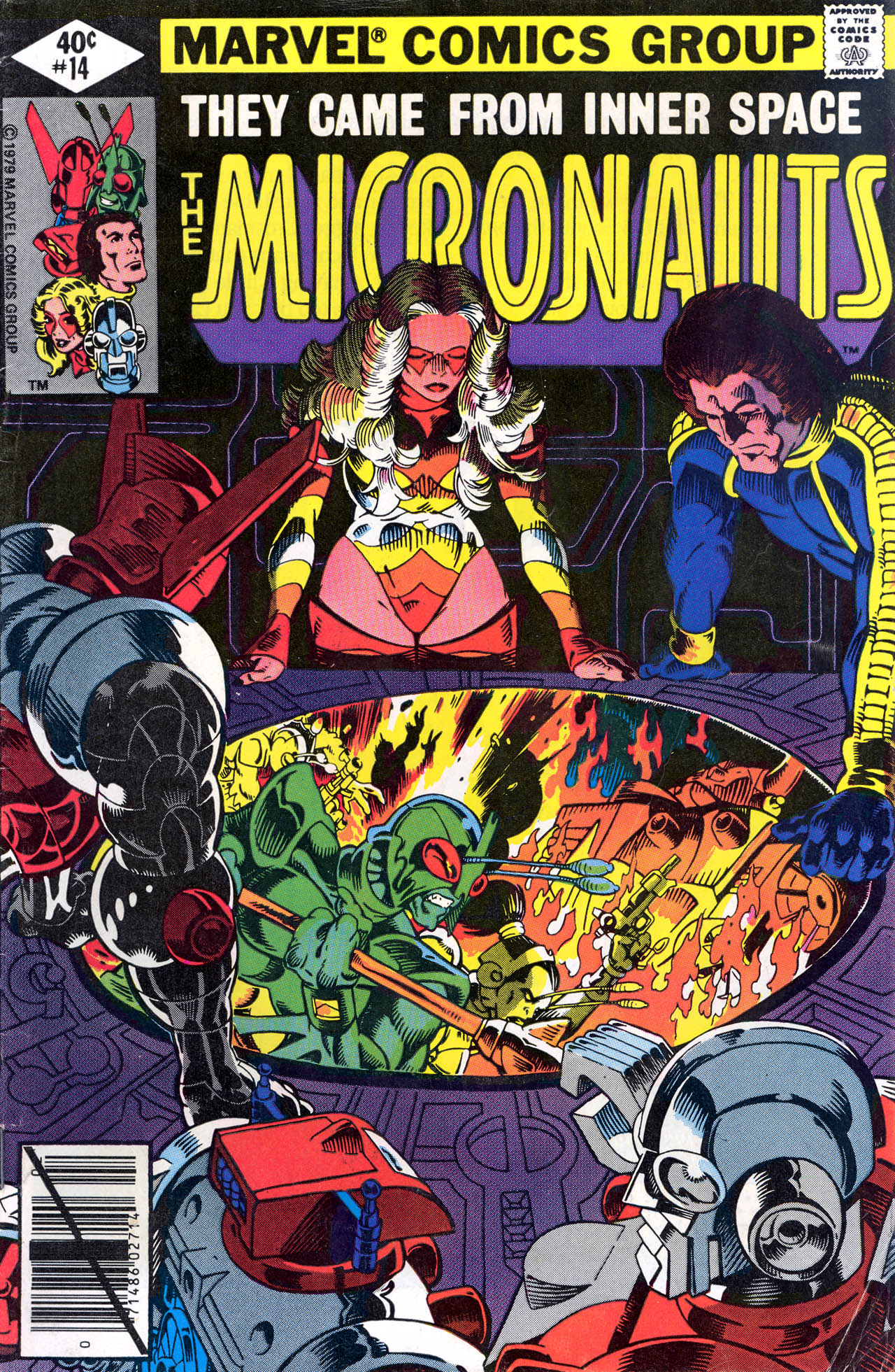Read online Micronauts (1979) comic -  Issue #14 - 1