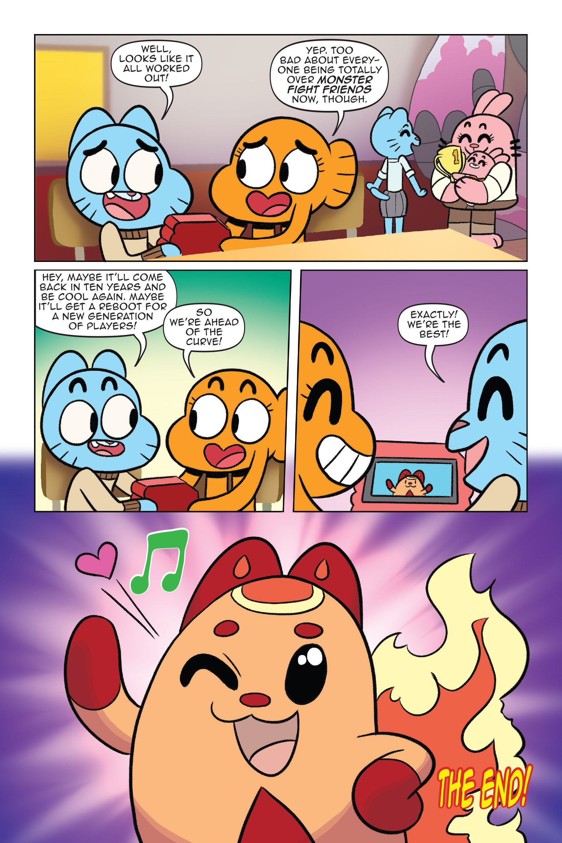 Read online The Amazing World of Gumball: Cheat Code comic -  Issue # Full - 122