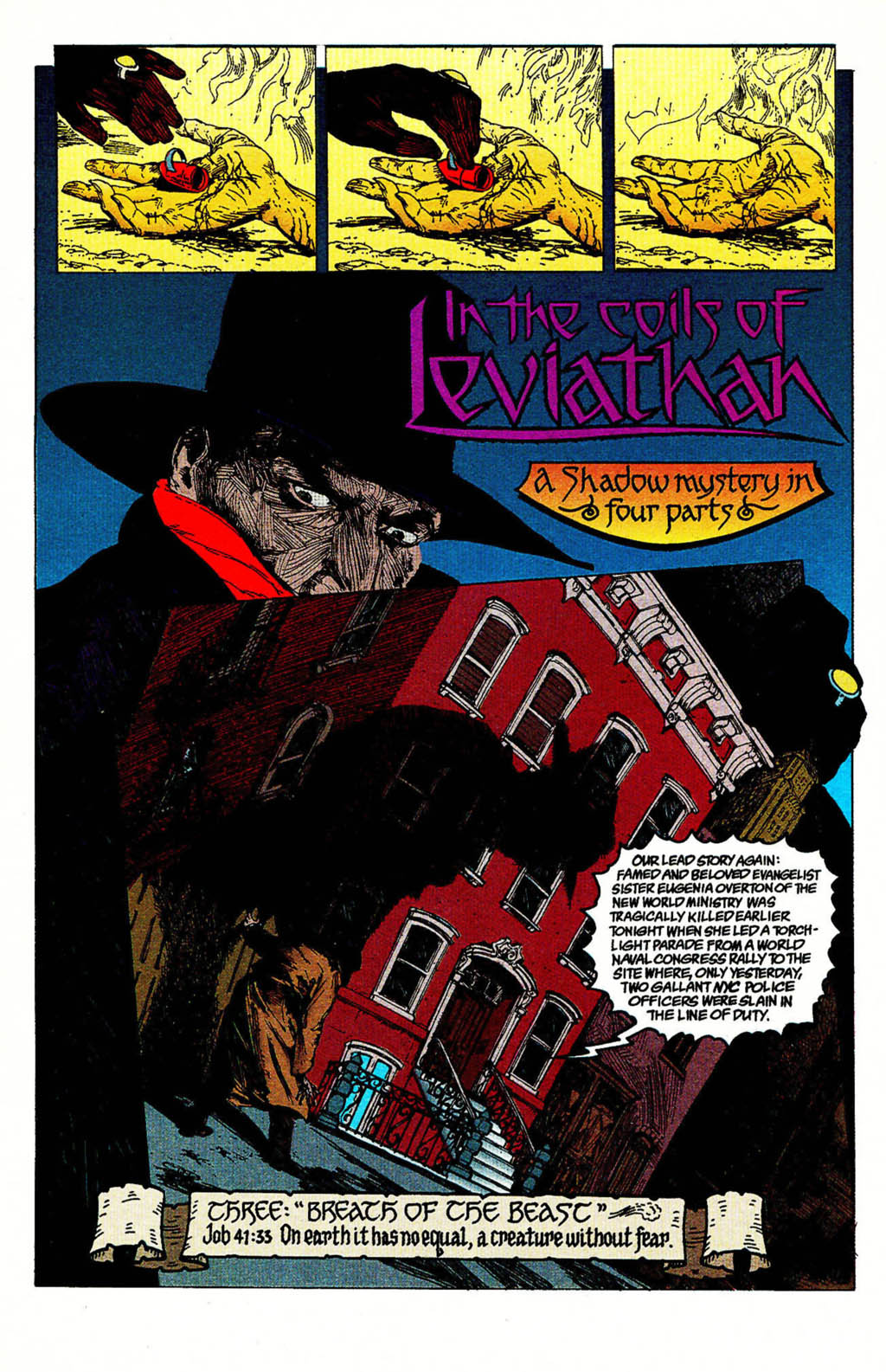 Read online The Shadow: In the Coils of Leviathan comic -  Issue #3 - 3
