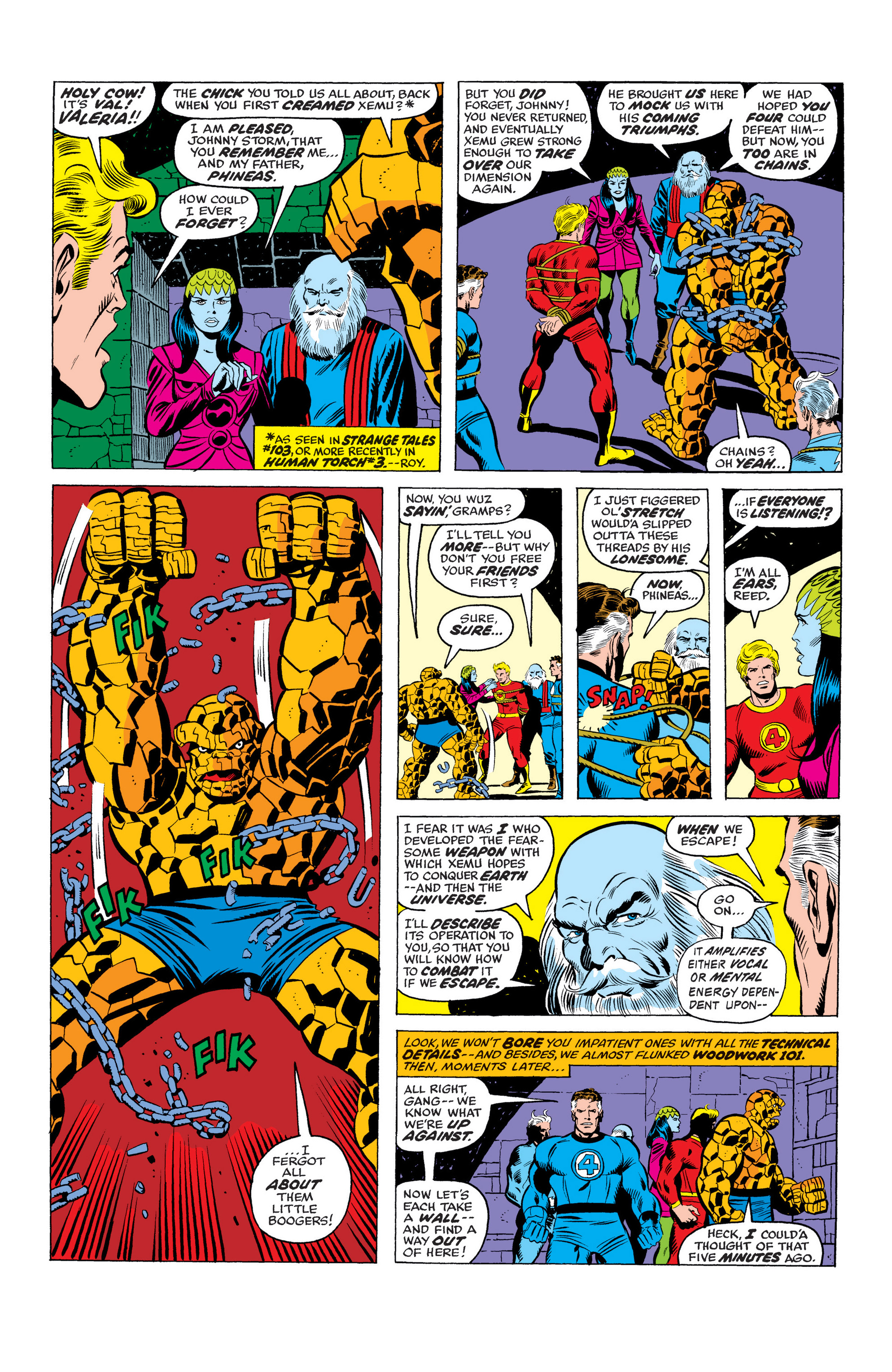 Read online Marvel Masterworks: The Fantastic Four comic -  Issue # TPB 15 (Part 2) - 100