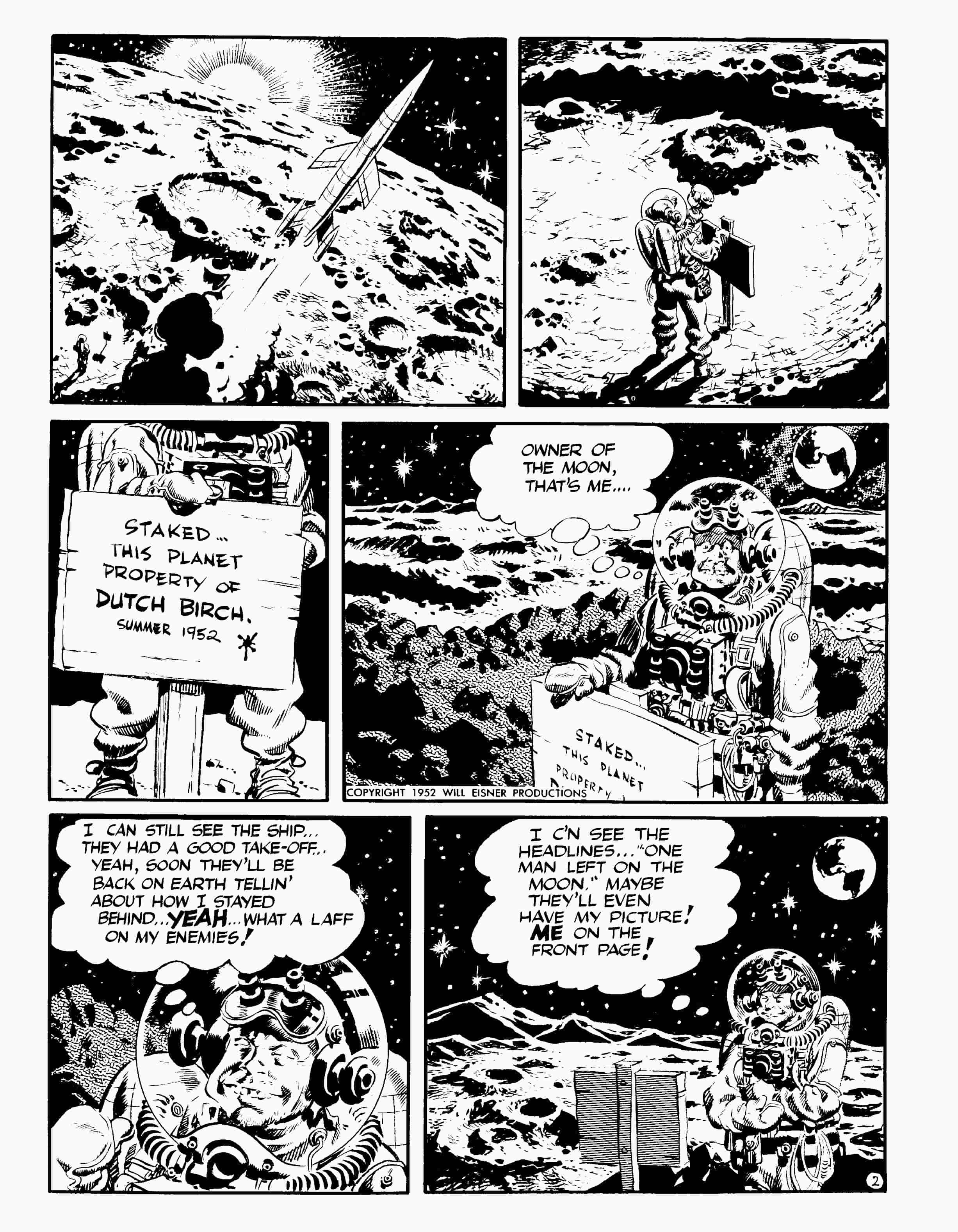 Read online Outer Space Spirit: 1952 comic -  Issue # TPB - 65