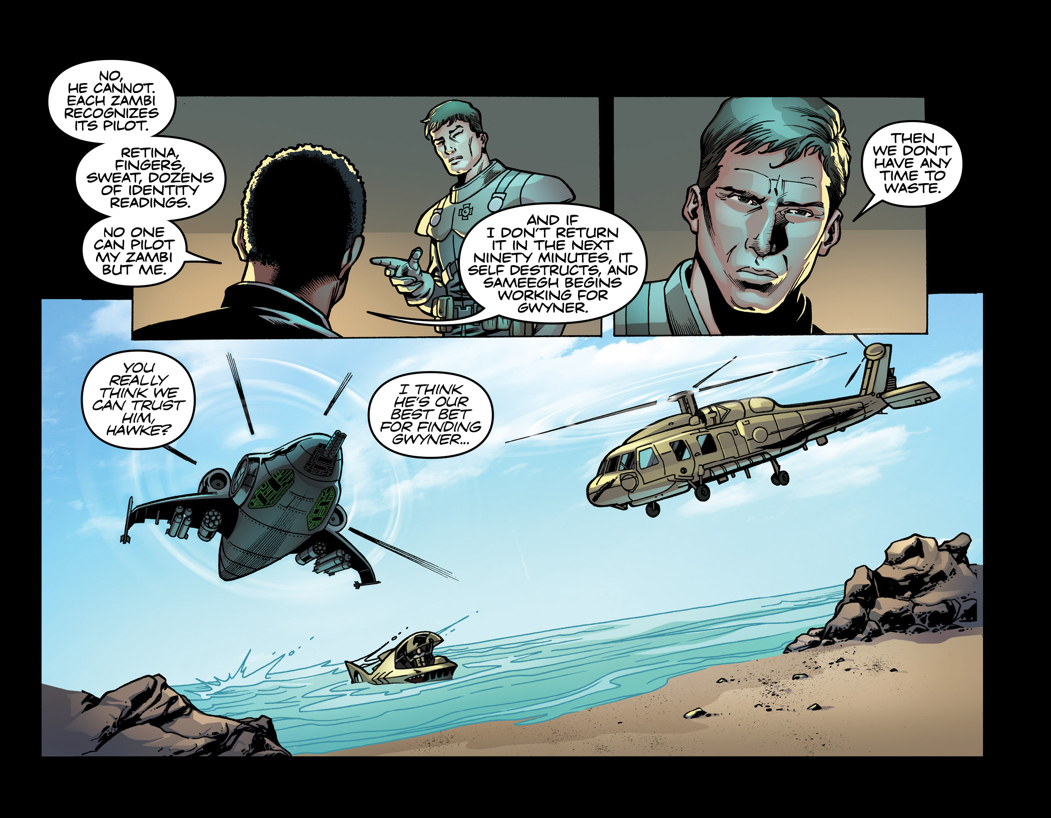 Read online Airwolf Airstrikes comic -  Issue #3 - 32