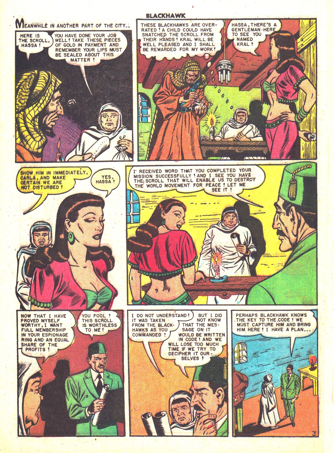Read online Blackhawk (1957) comic -  Issue #37 - 44