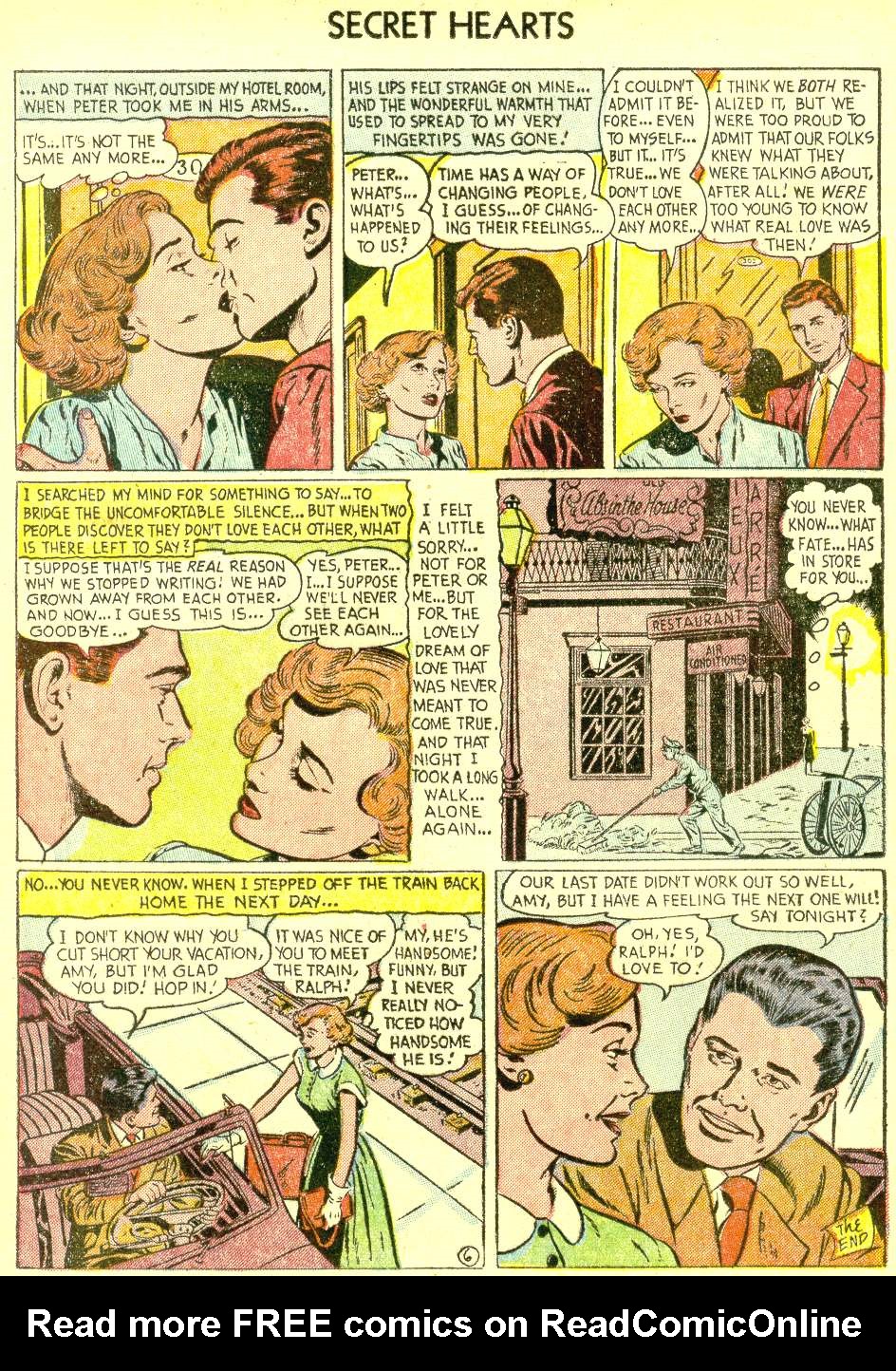 Read online Secret Hearts comic -  Issue #21 - 16