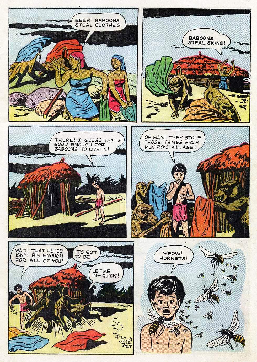 Read online Tarzan (1948) comic -  Issue #10 - 33