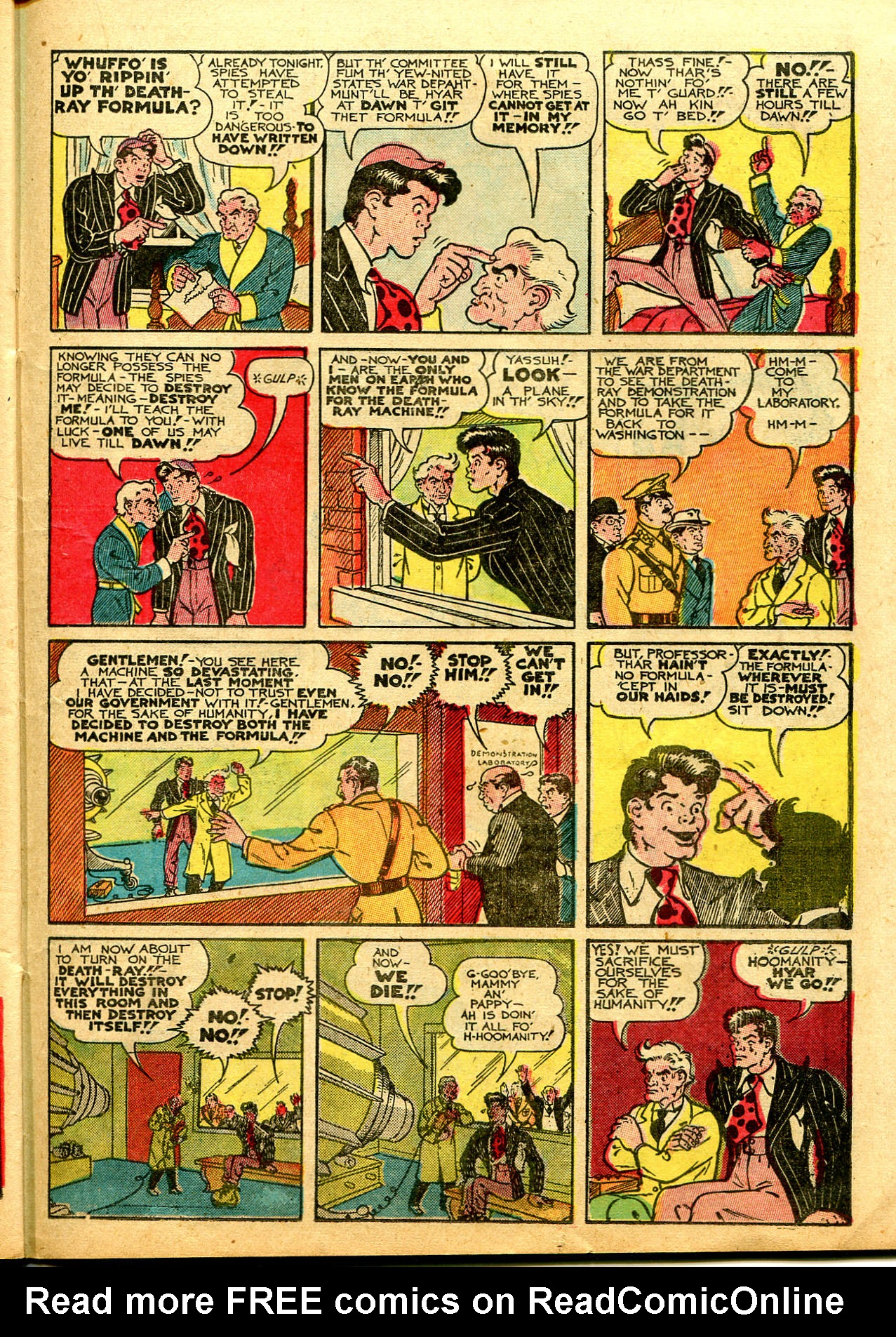 Read online Comics on Parade comic -  Issue #54 - 33