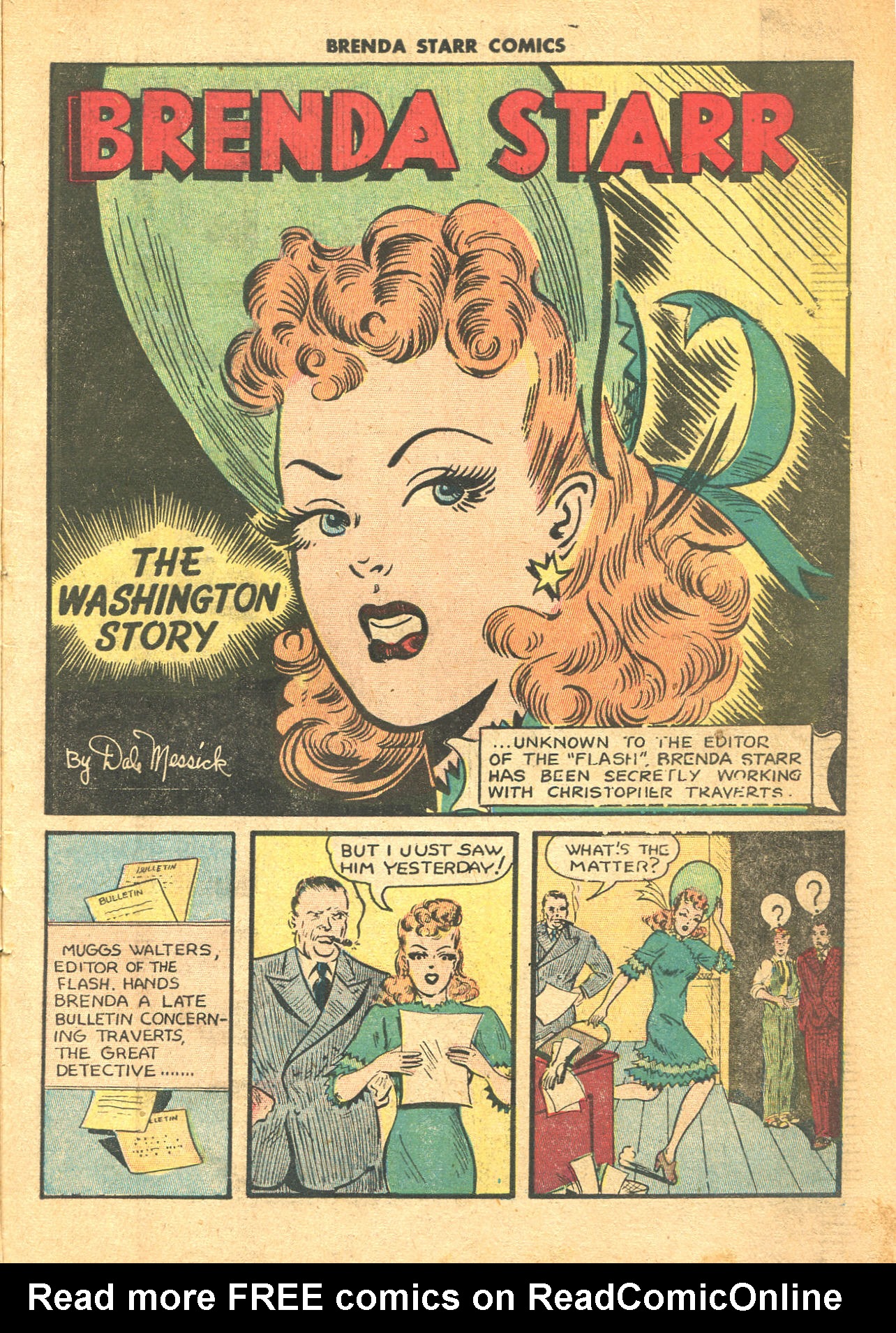 Read online Brenda Starr (1948) comic -  Issue #5 - 3