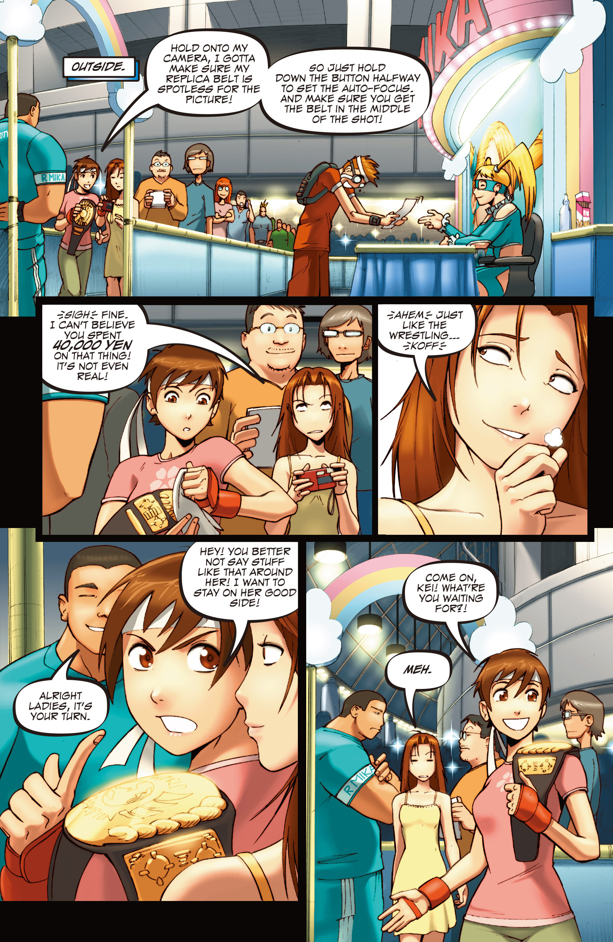 Read online Street Fighter Legends: Sakura comic -  Issue #1 - 21