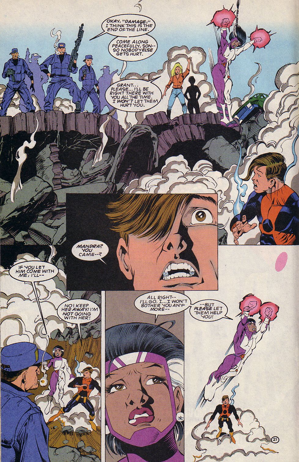 Read online Damage (1994) comic -  Issue #0 - 22