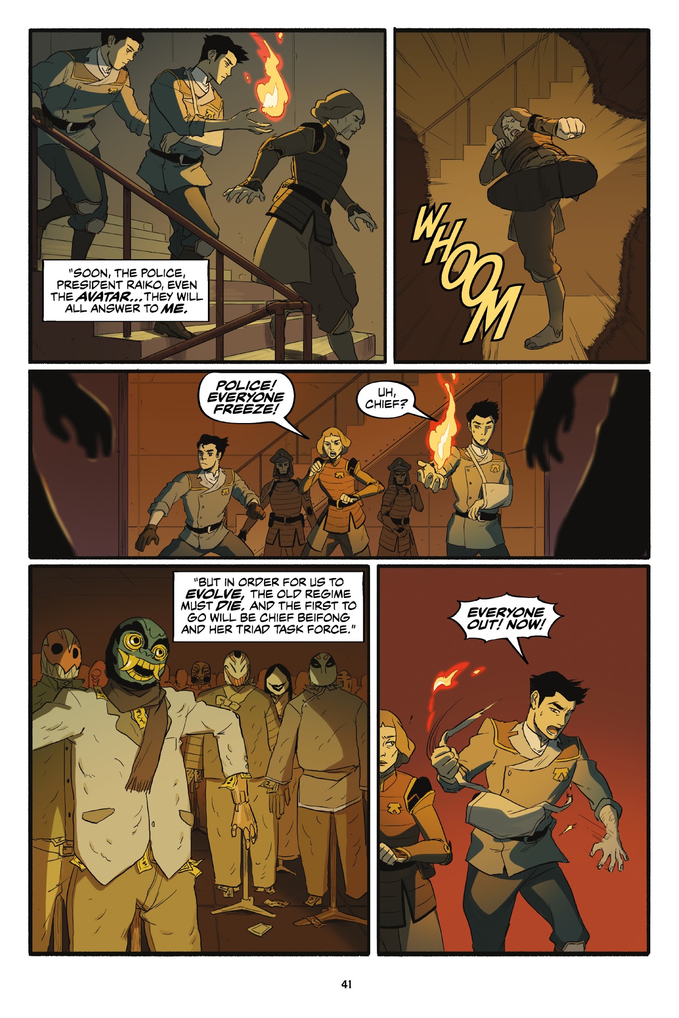 Read online Nickelodeon The Legend of Korra – Turf Wars comic -  Issue #2 - 43