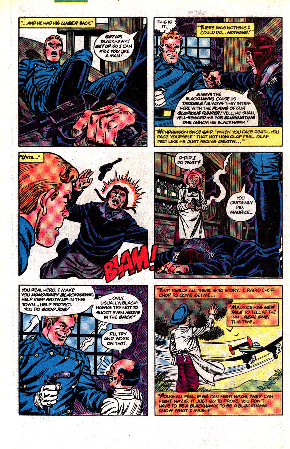 Read online Blackhawk (1957) comic -  Issue #255 - 26