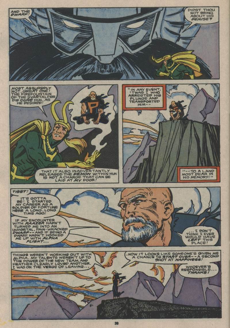 Read online Alpha Flight (1983) comic -  Issue #50 - 39