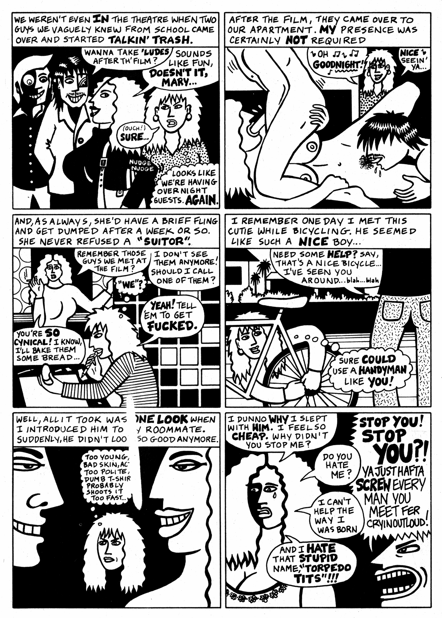 Read online Slutburger comic -  Issue #1 - 4