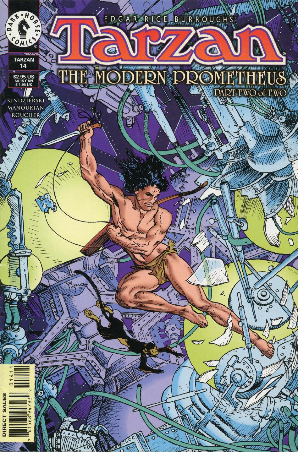 Read online Tarzan (1996) comic -  Issue #14 - 1