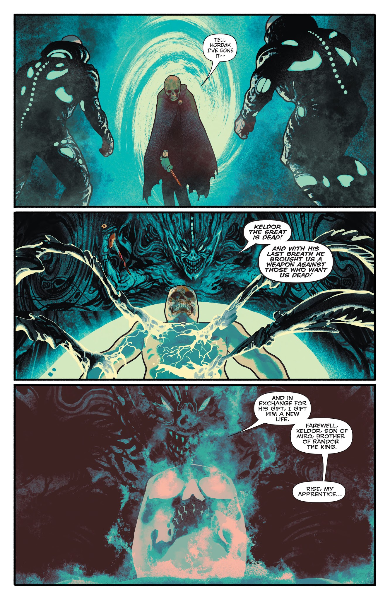 Read online Masters Of The Universe: The Origin Of Skeletor comic -  Issue # Full - 20