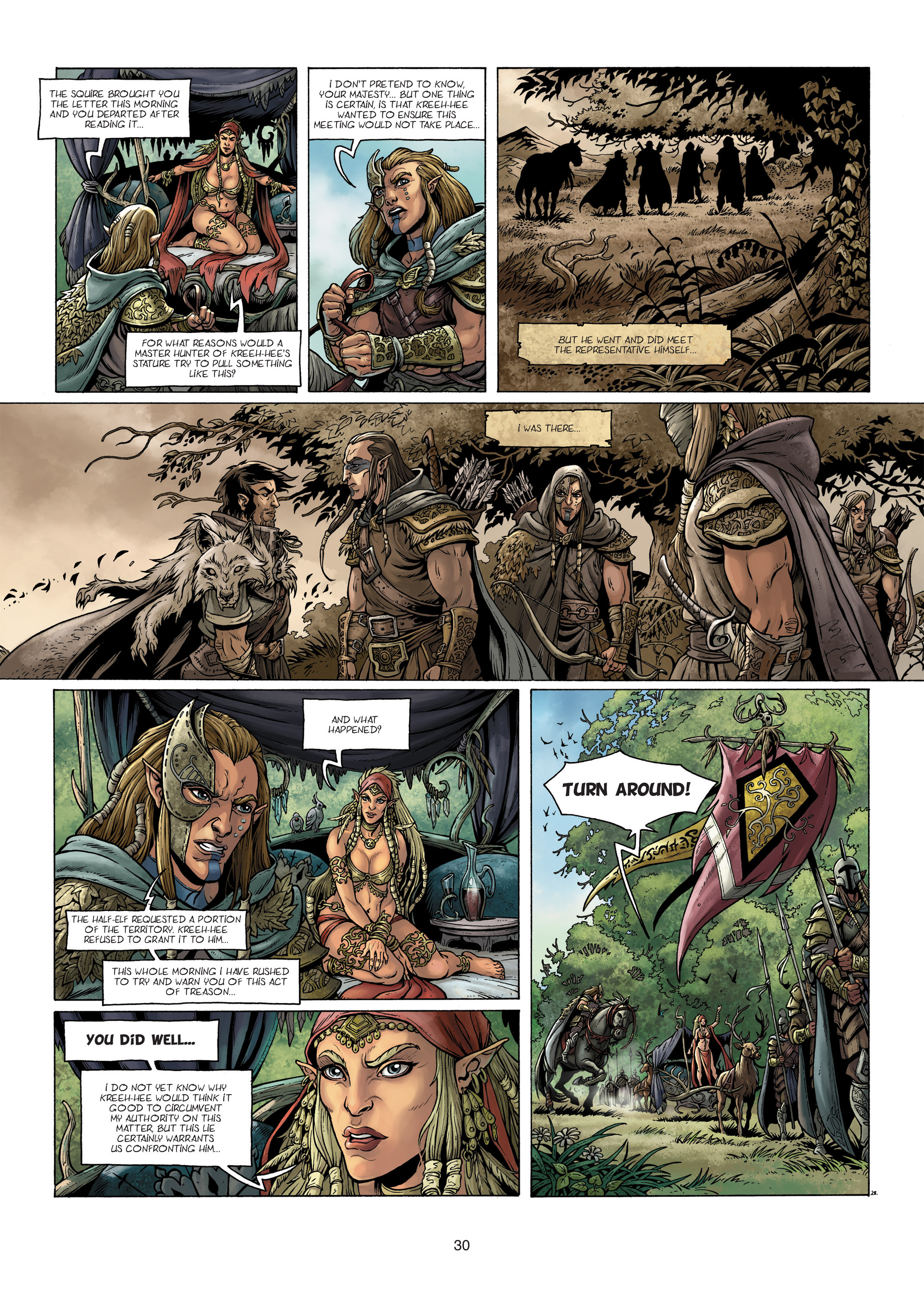 Read online Elves comic -  Issue #4 - 29