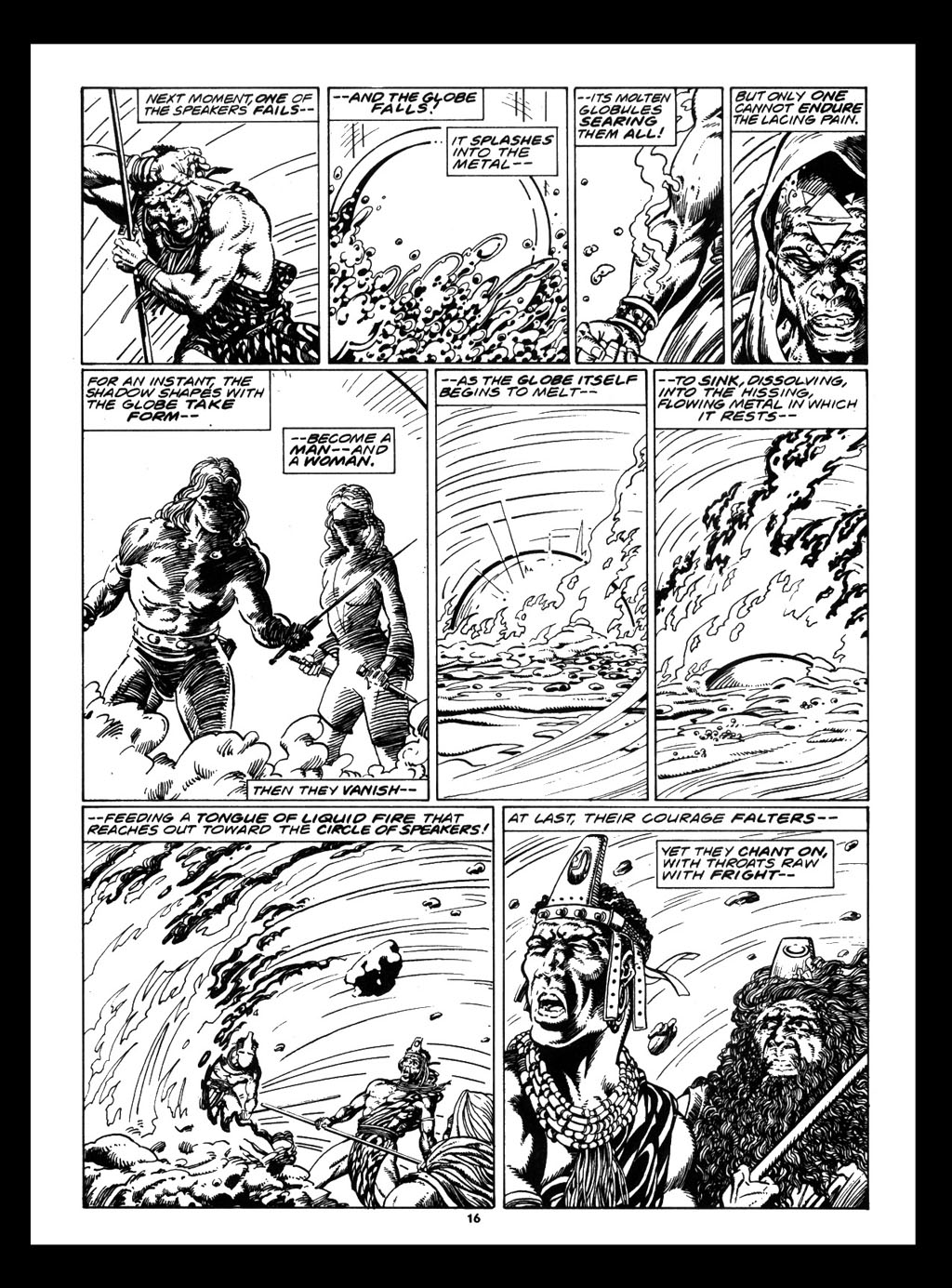 Read online The Savage Sword Of Conan comic -  Issue #212 - 18