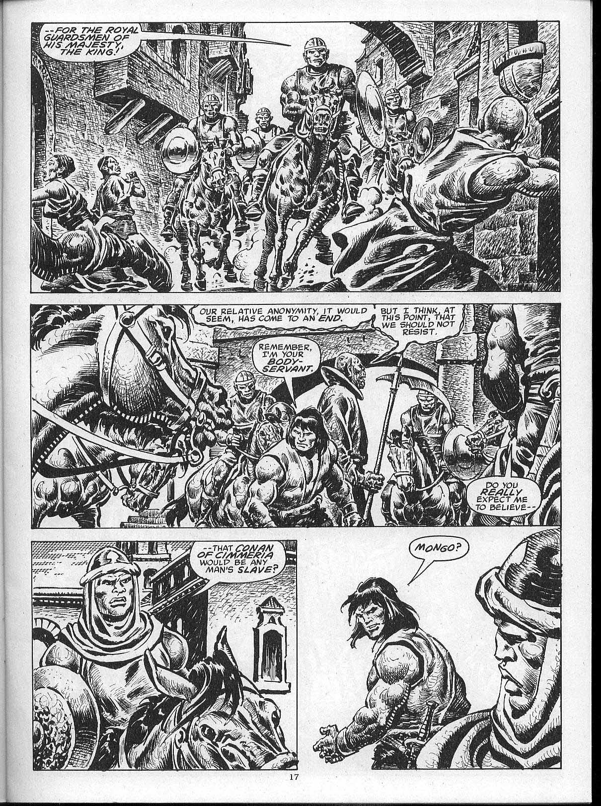 Read online The Savage Sword Of Conan comic -  Issue #203 - 19
