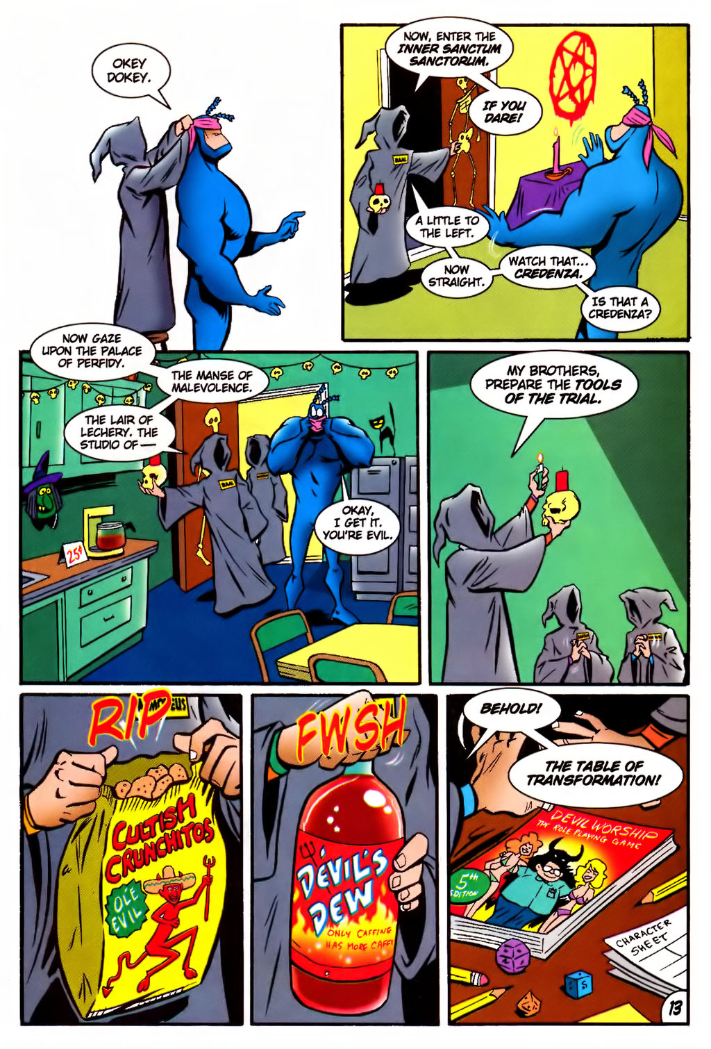 Read online The Tick: Days of Drama comic -  Issue #4 - 15