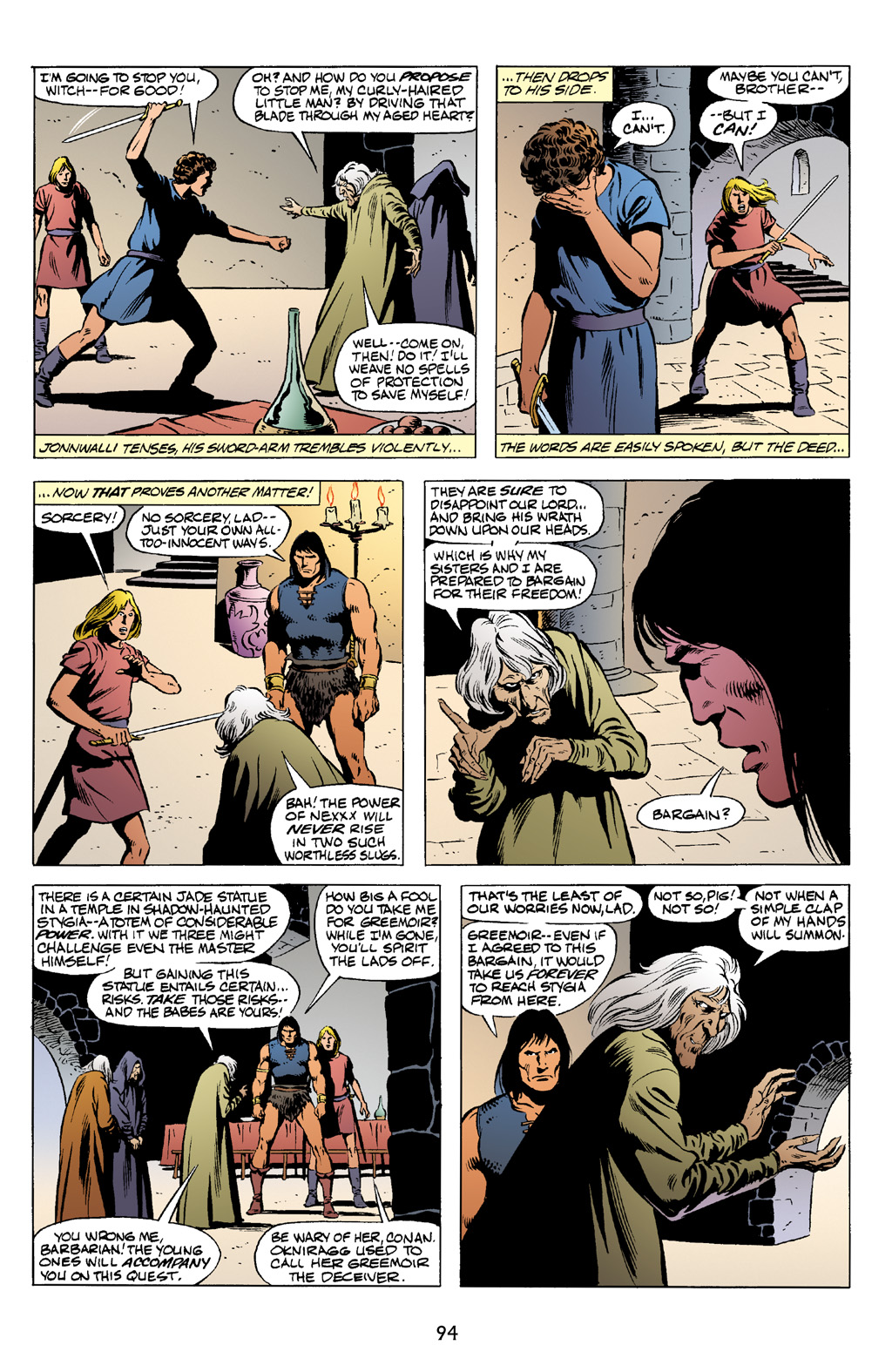 Read online The Chronicles of Conan comic -  Issue # TPB 16 (Part 1) - 95