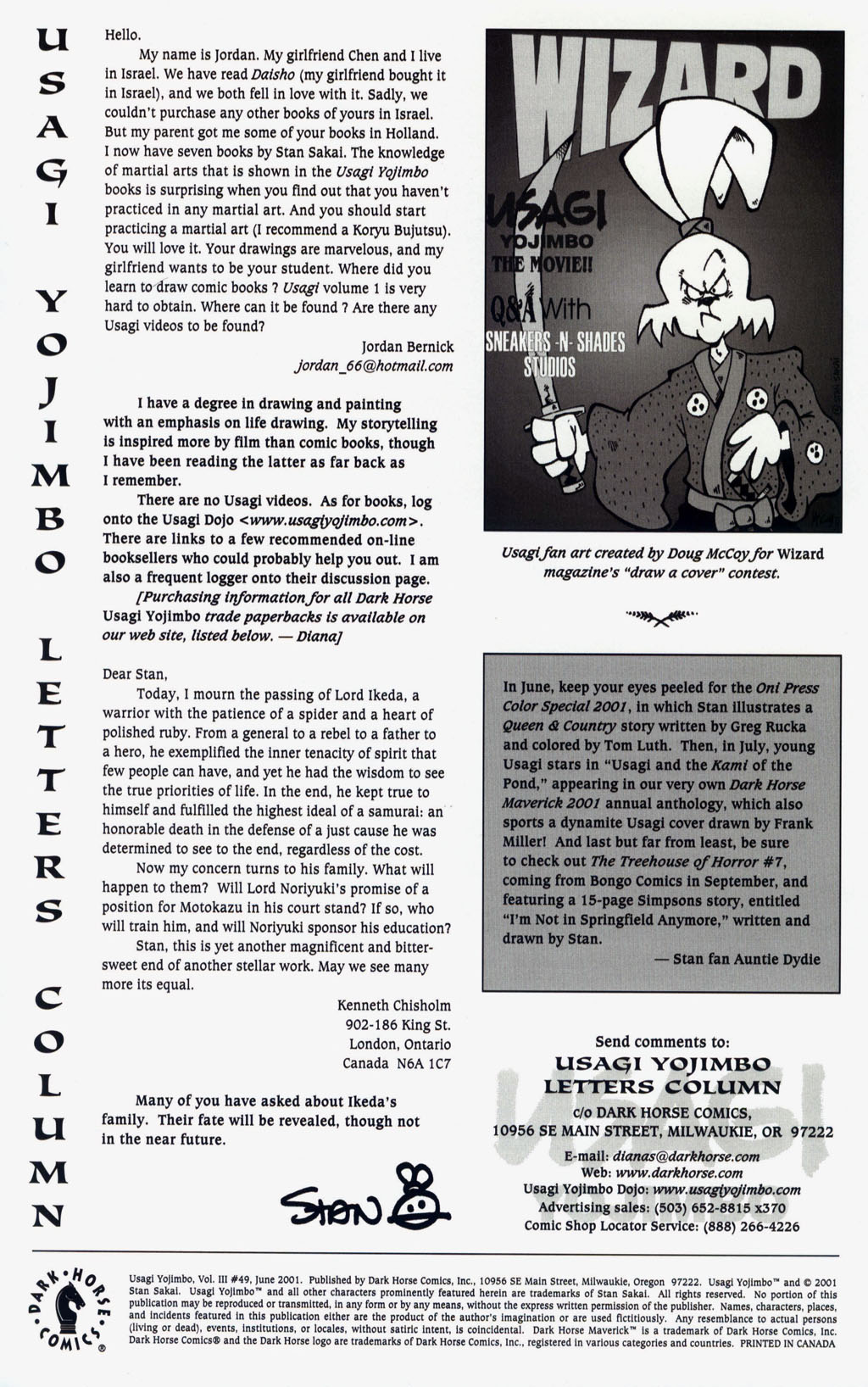 Read online Usagi Yojimbo (1996) comic -  Issue #49 - 27