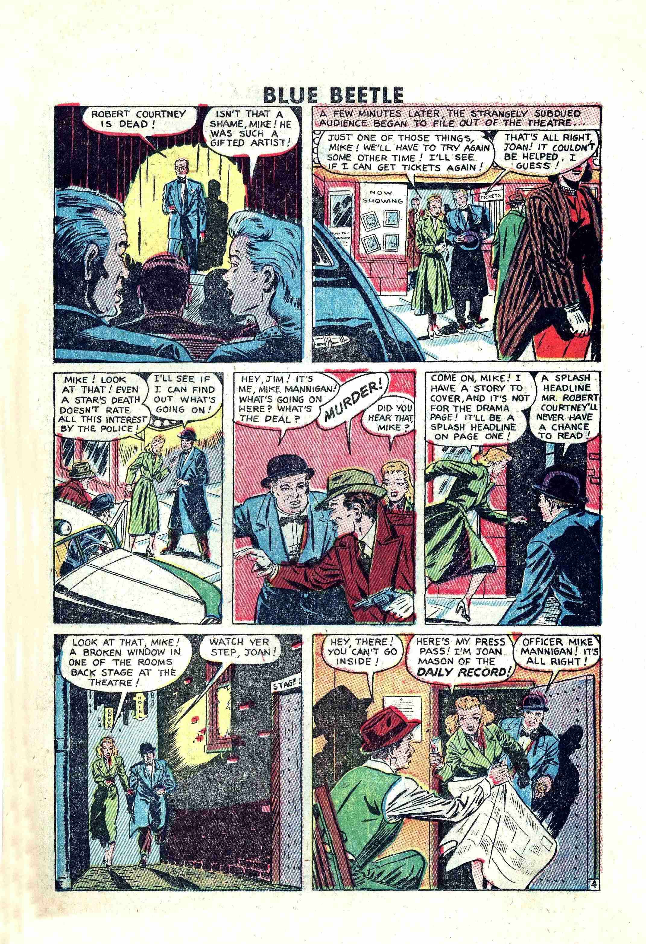 Read online The Blue Beetle comic -  Issue #60 - 15