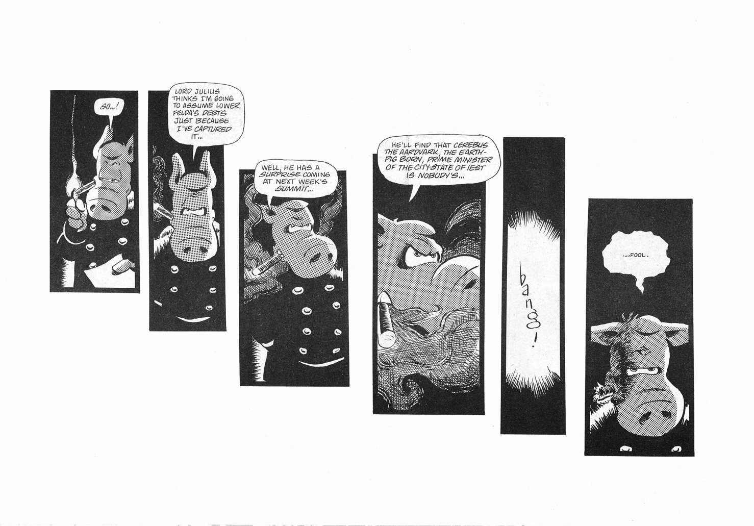 Read online Cerebus comic -  Issue #45 - 22