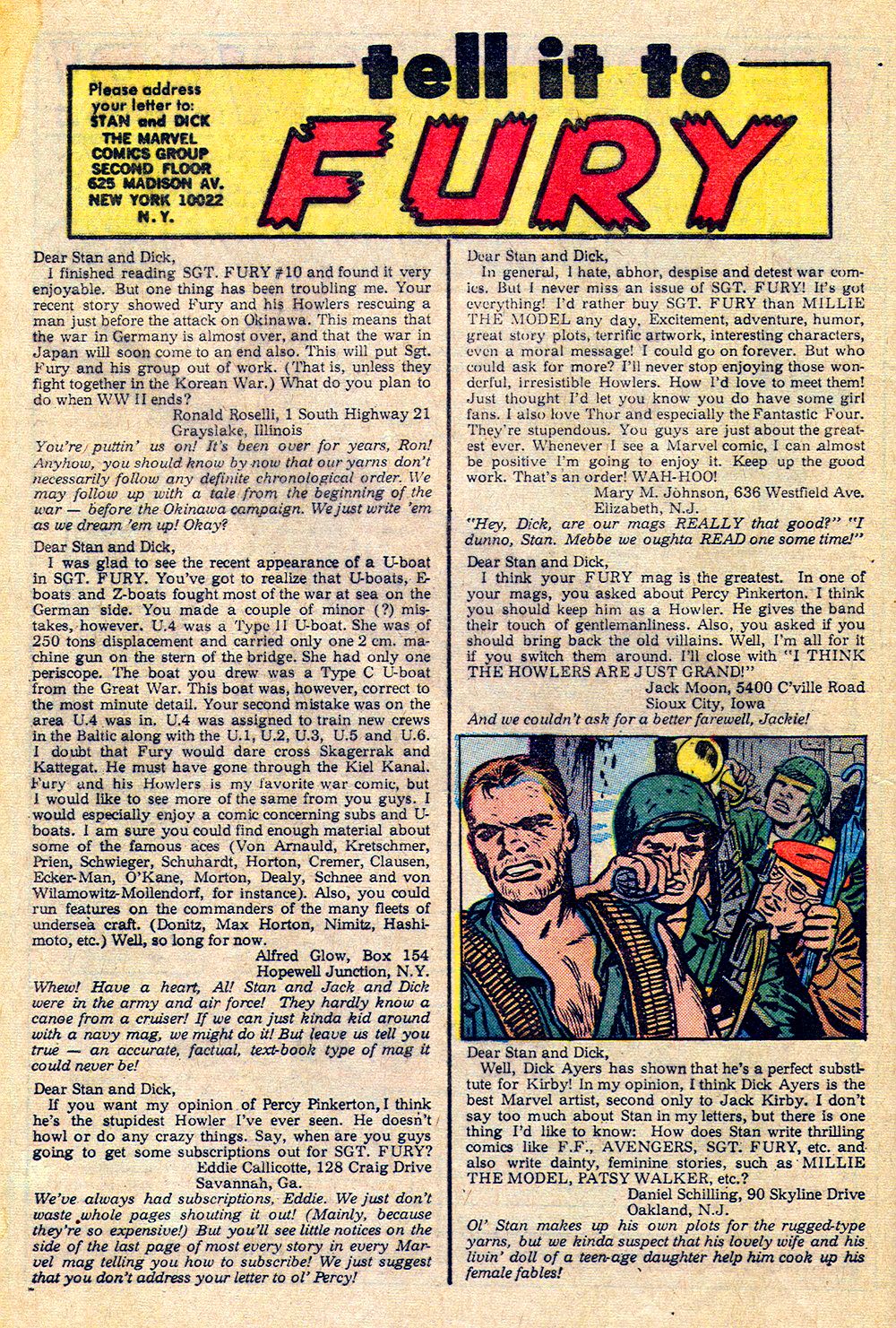 Read online Sgt. Fury comic -  Issue #14 - 32