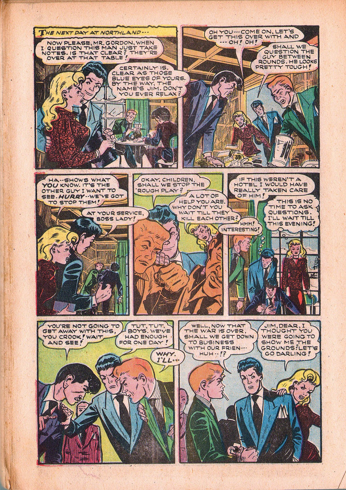 Read online The Saint (1947) comic -  Issue #5 - 38