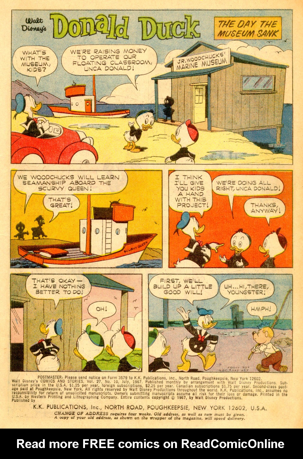 Read online Walt Disney's Comics and Stories comic -  Issue #322 - 2