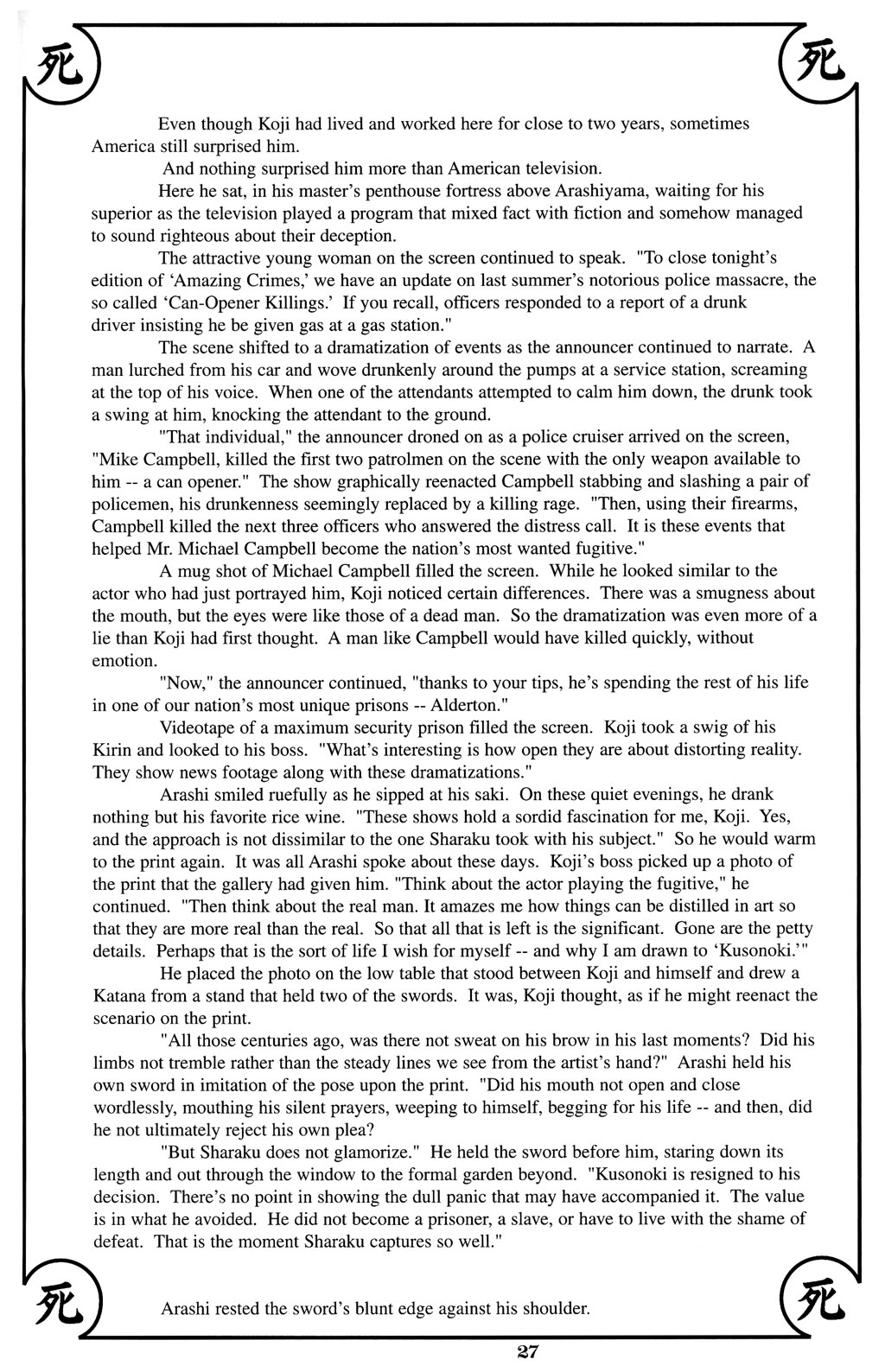 Read online Shi: The Illustrated Warrior comic -  Issue #1 - 29