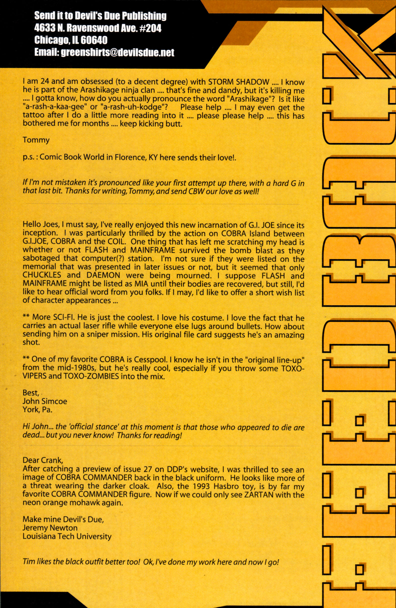 Read online G.I. Joe (2001) comic -  Issue #29 - 26