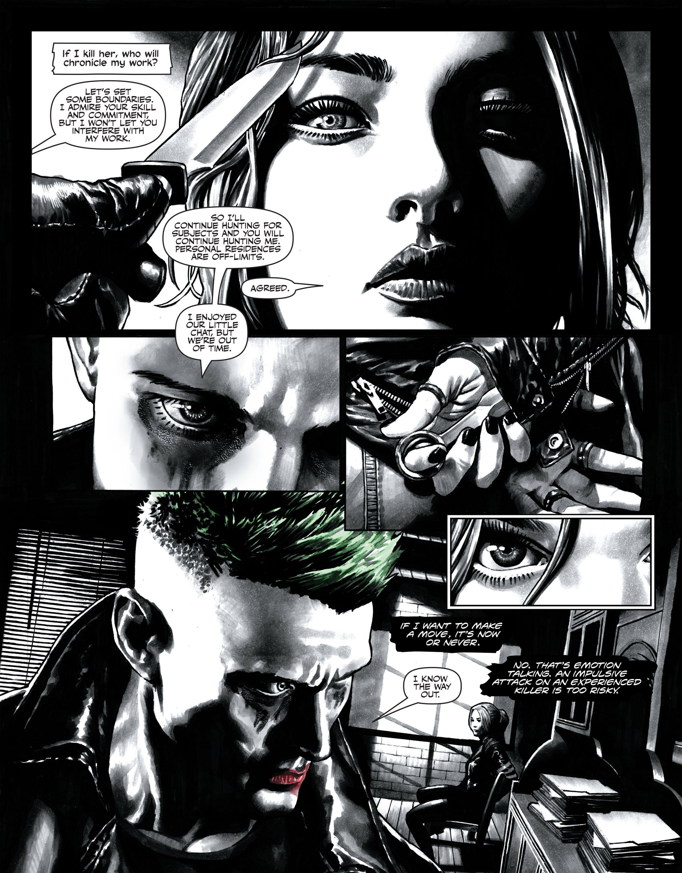 Read online Joker/Harley: Criminal Sanity comic -  Issue #5 - 7
