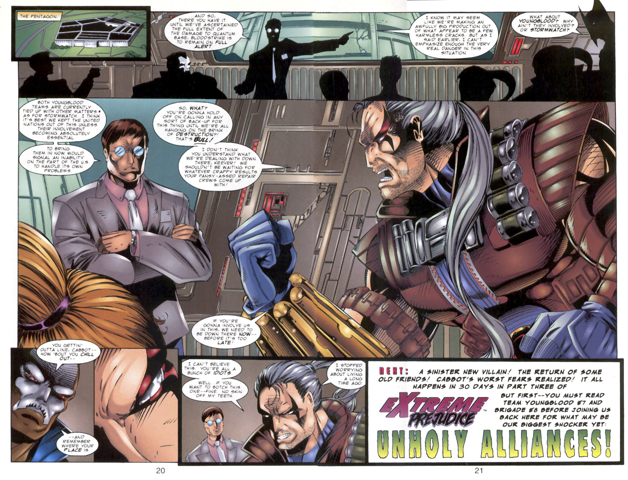 Read online Bloodstrike (1993) comic -  Issue #8 - 21