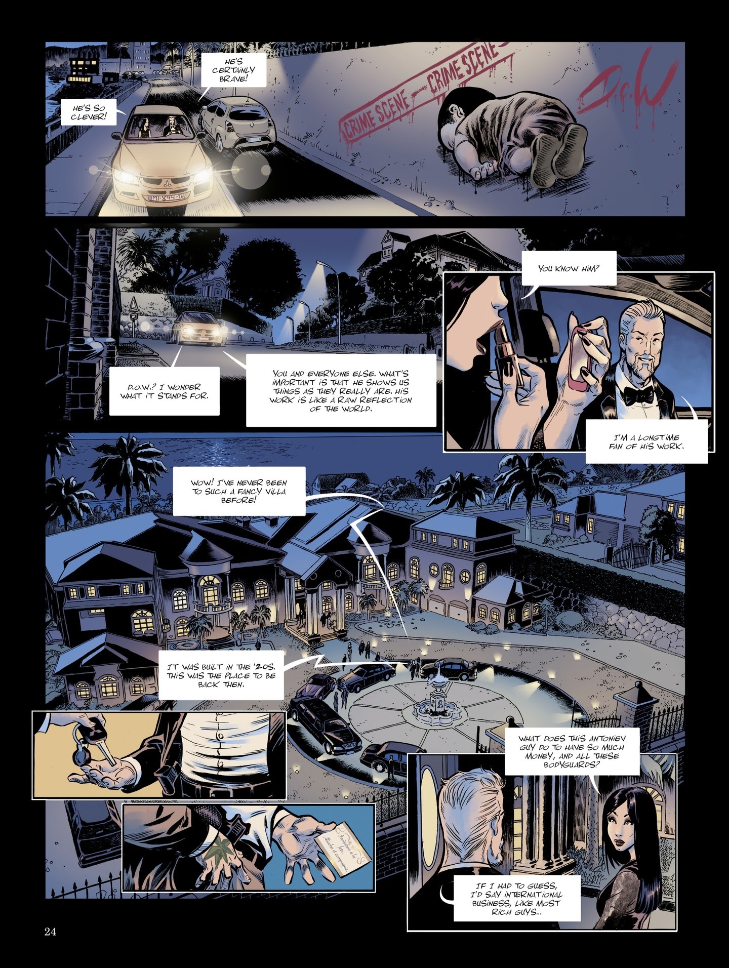 Read online D.O.W.: The Wings of the Wolf comic -  Issue # Full - 22