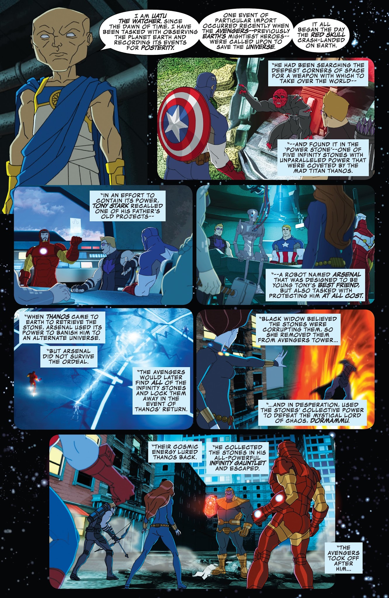 Read online Avengers vs. Thanos (2018) comic -  Issue # TPB - 68
