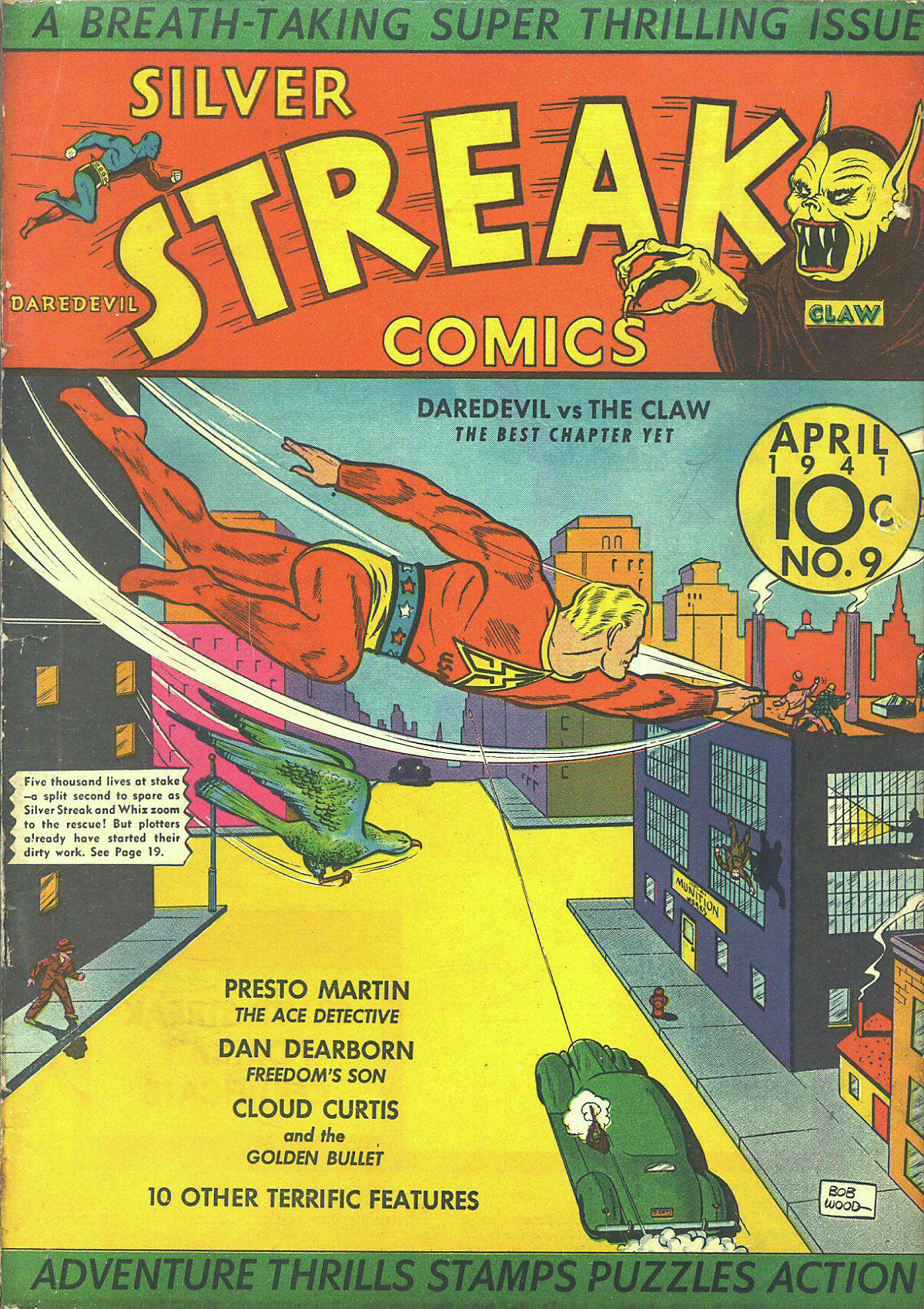Read online Silver Streak Comics comic -  Issue #9 - 1