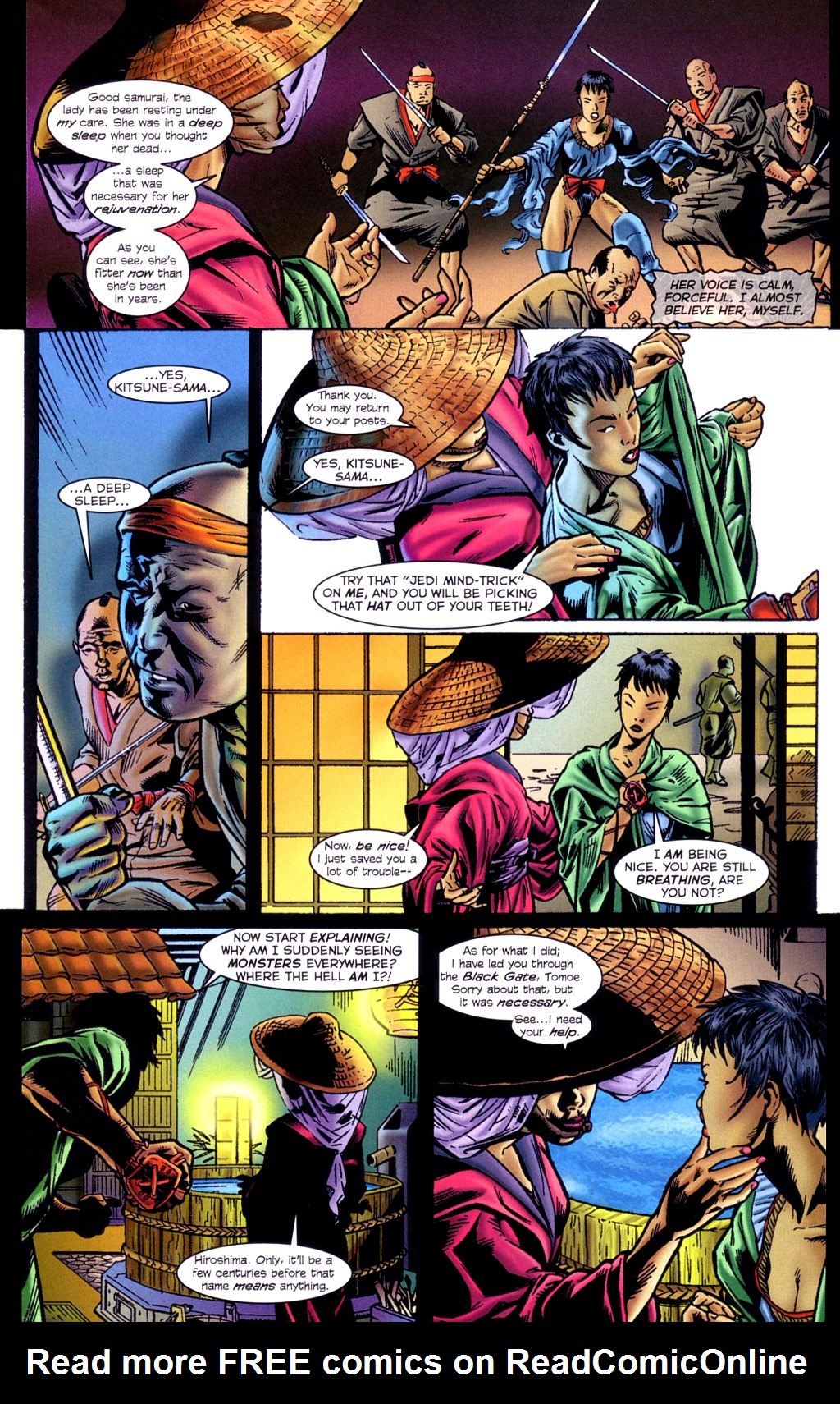 Read online Tomoe: Unforgettable Fire comic -  Issue # Full - 13