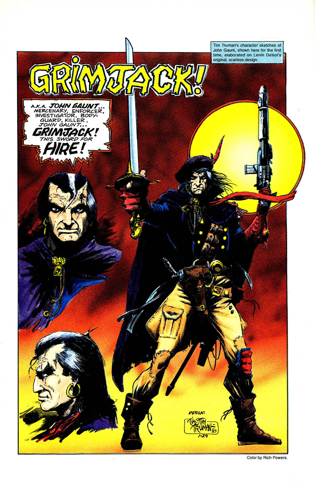 Read online Grimjack comic -  Issue #75 - 48