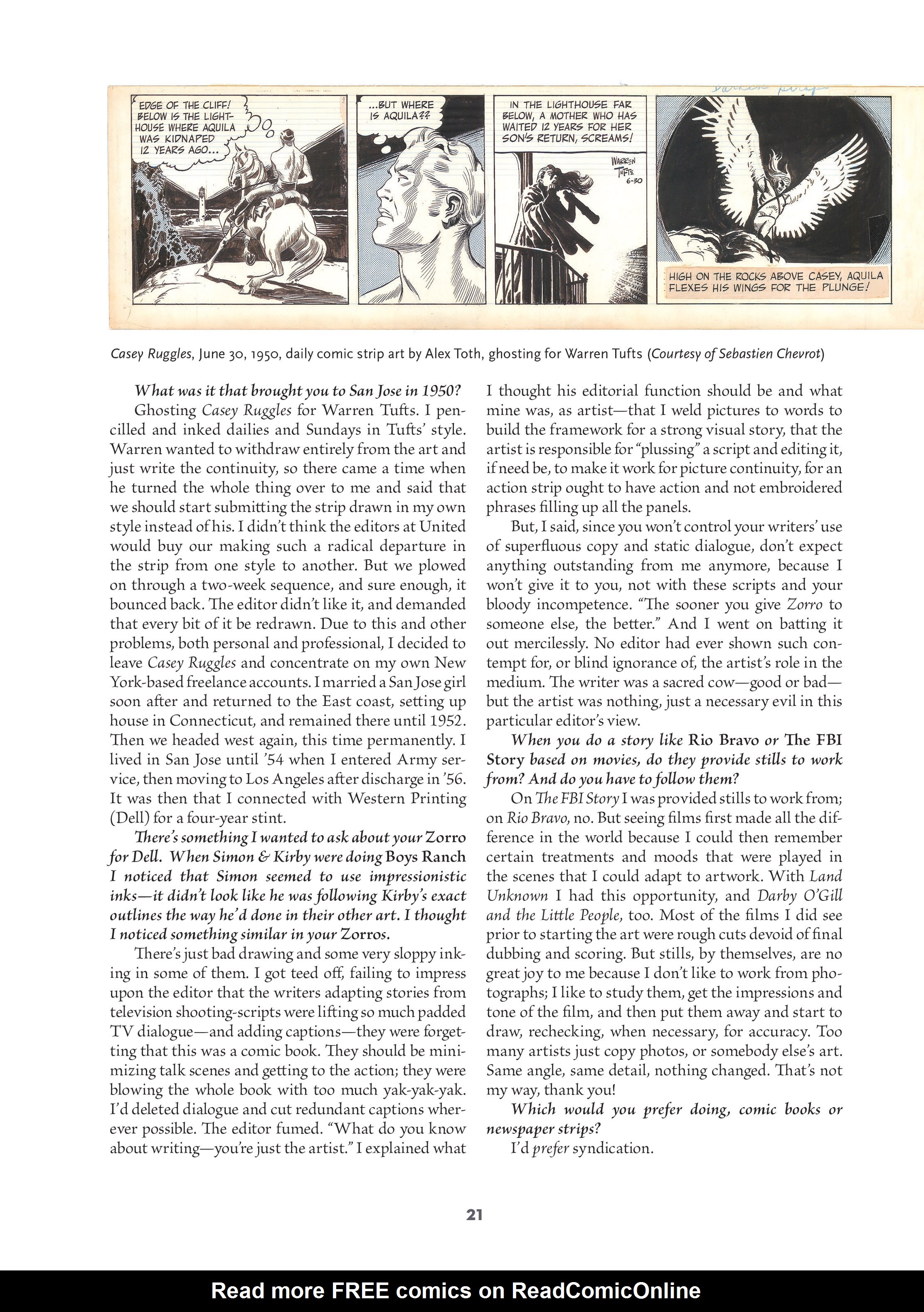 Read online Setting the Standard: Comics by Alex Toth 1952-1954 comic -  Issue # TPB (Part 1) - 20