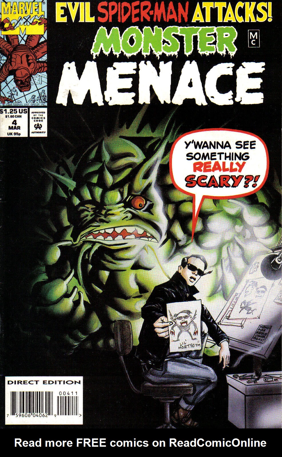 Read online Monster Menace comic -  Issue #4 - 1
