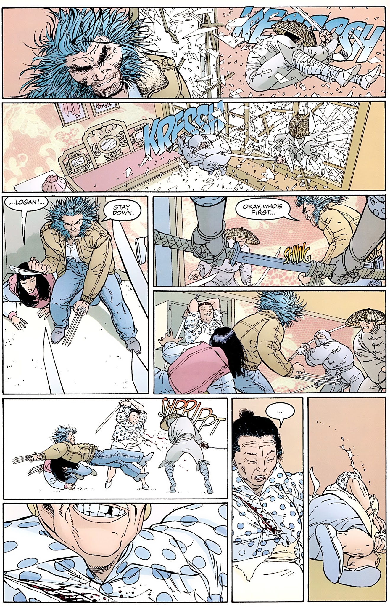 Read online Deathblow/Wolverine comic -  Issue #1 - 8