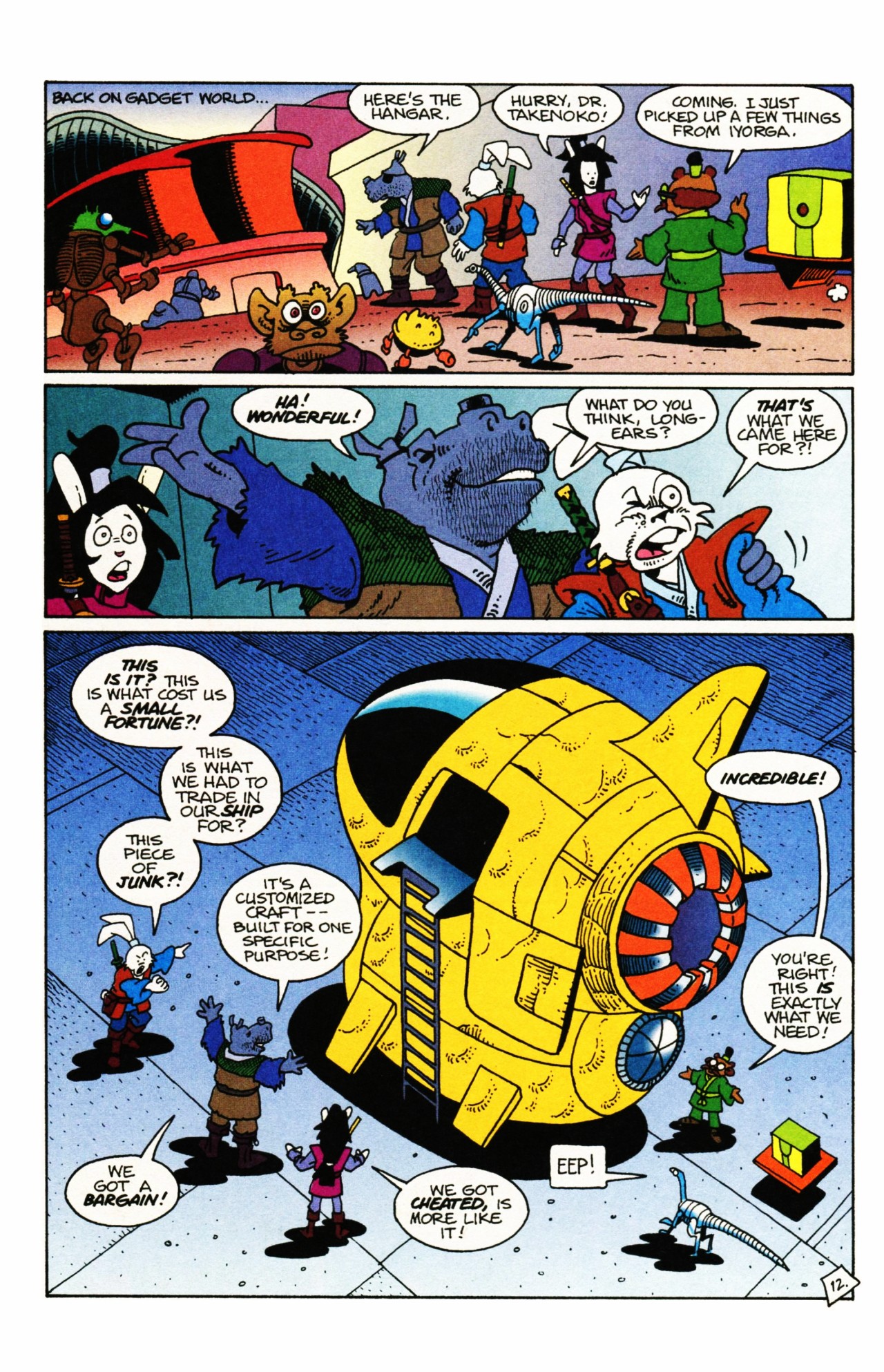 Read online Space Usagi Volume 2 comic -  Issue #2 - 13