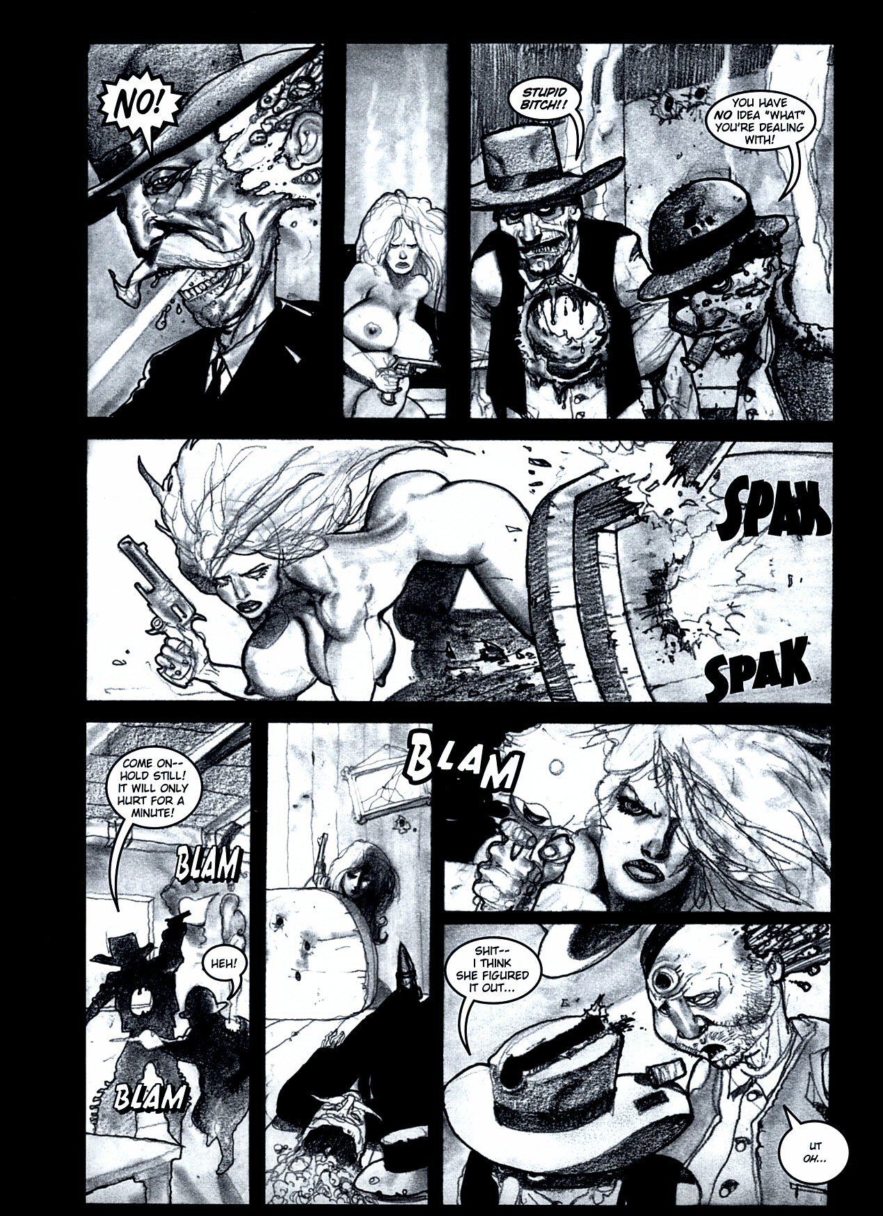 Read online Fistful of Blood (2002) comic -  Issue # TPB - 9