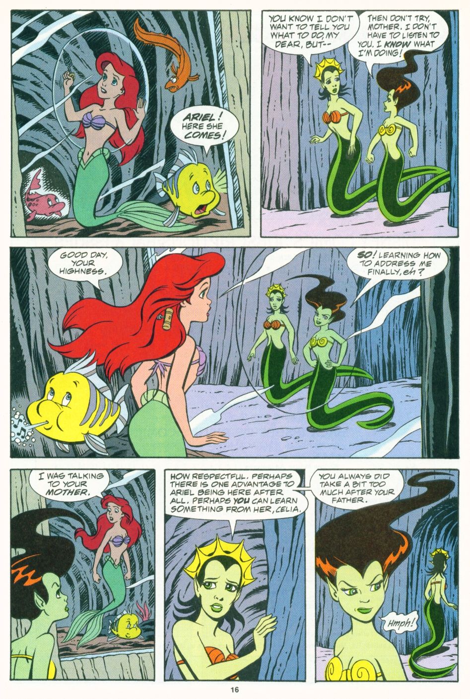 Read online Disney's The Little Mermaid Limited Series comic -  Issue #2 - 17