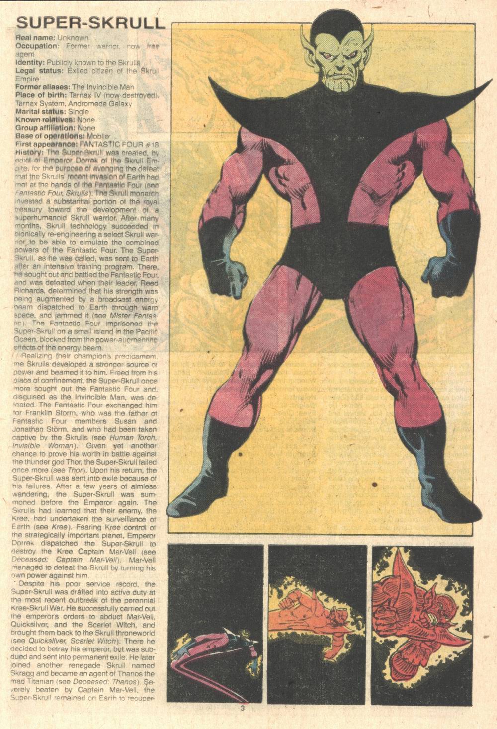 Read online The Official Handbook of the Marvel Universe Deluxe Edition comic -  Issue #13 - 5