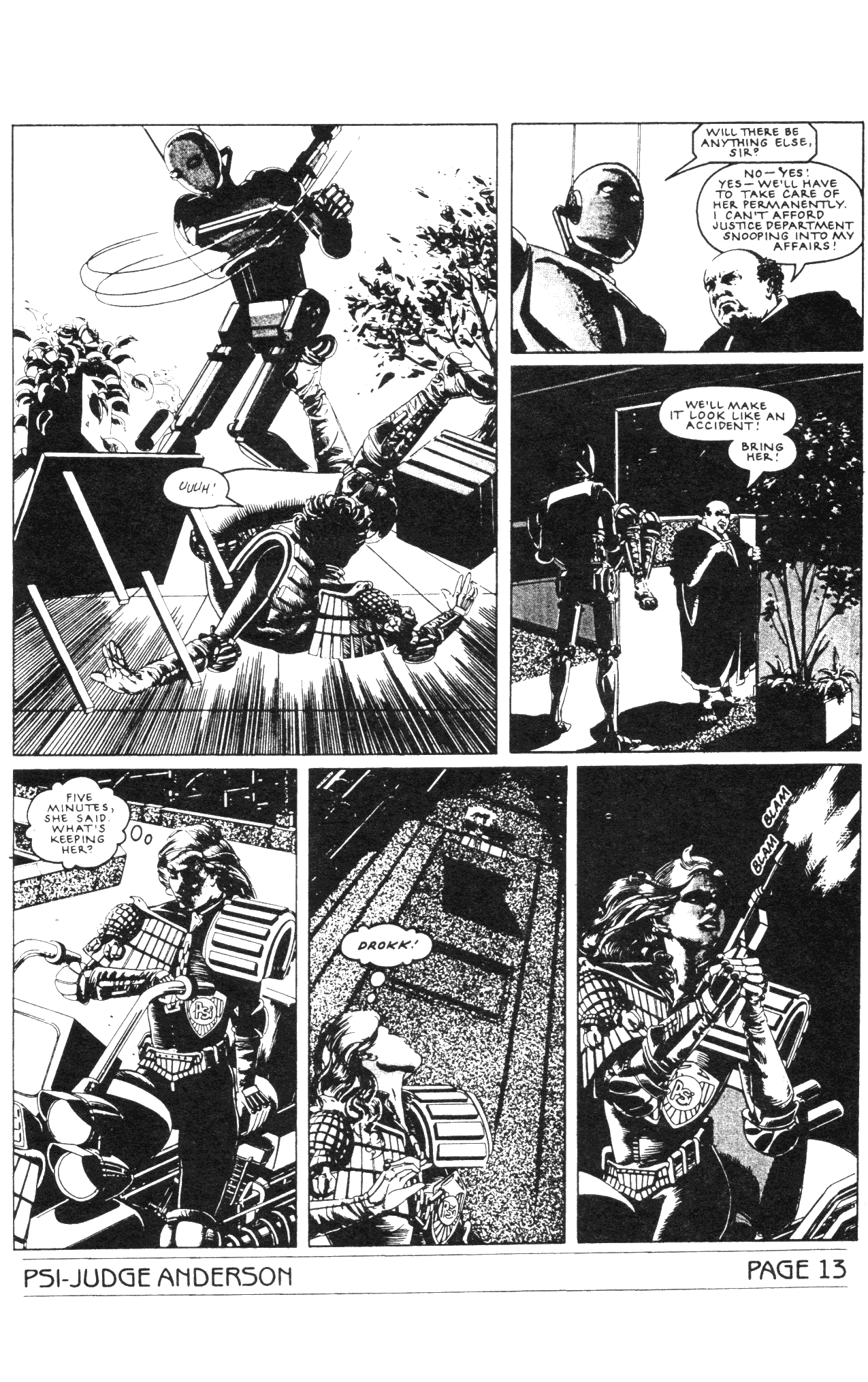 Read online Psi-Judge Anderson comic -  Issue #9 - 15