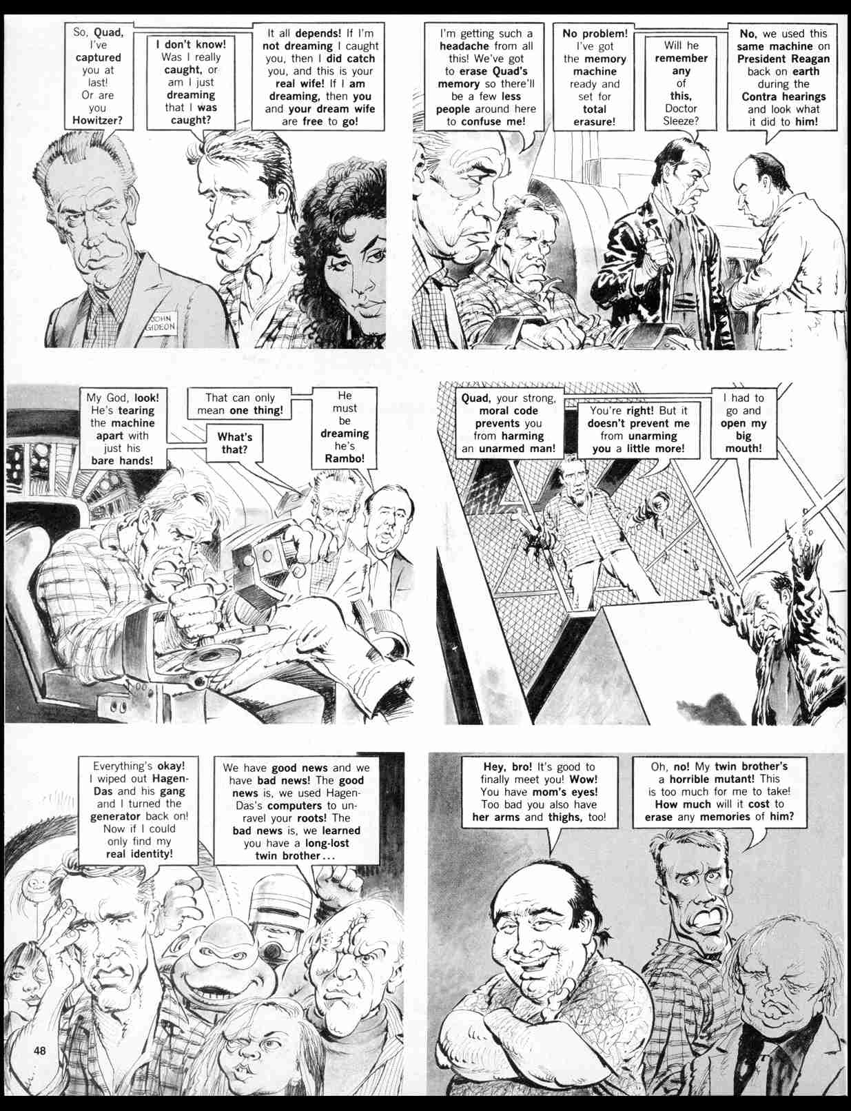 Read online MAD comic -  Issue #299 - 50