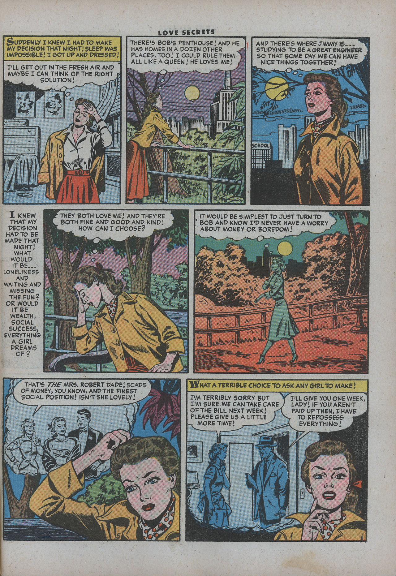Read online Love Secrets (1953) comic -  Issue #48 - 31